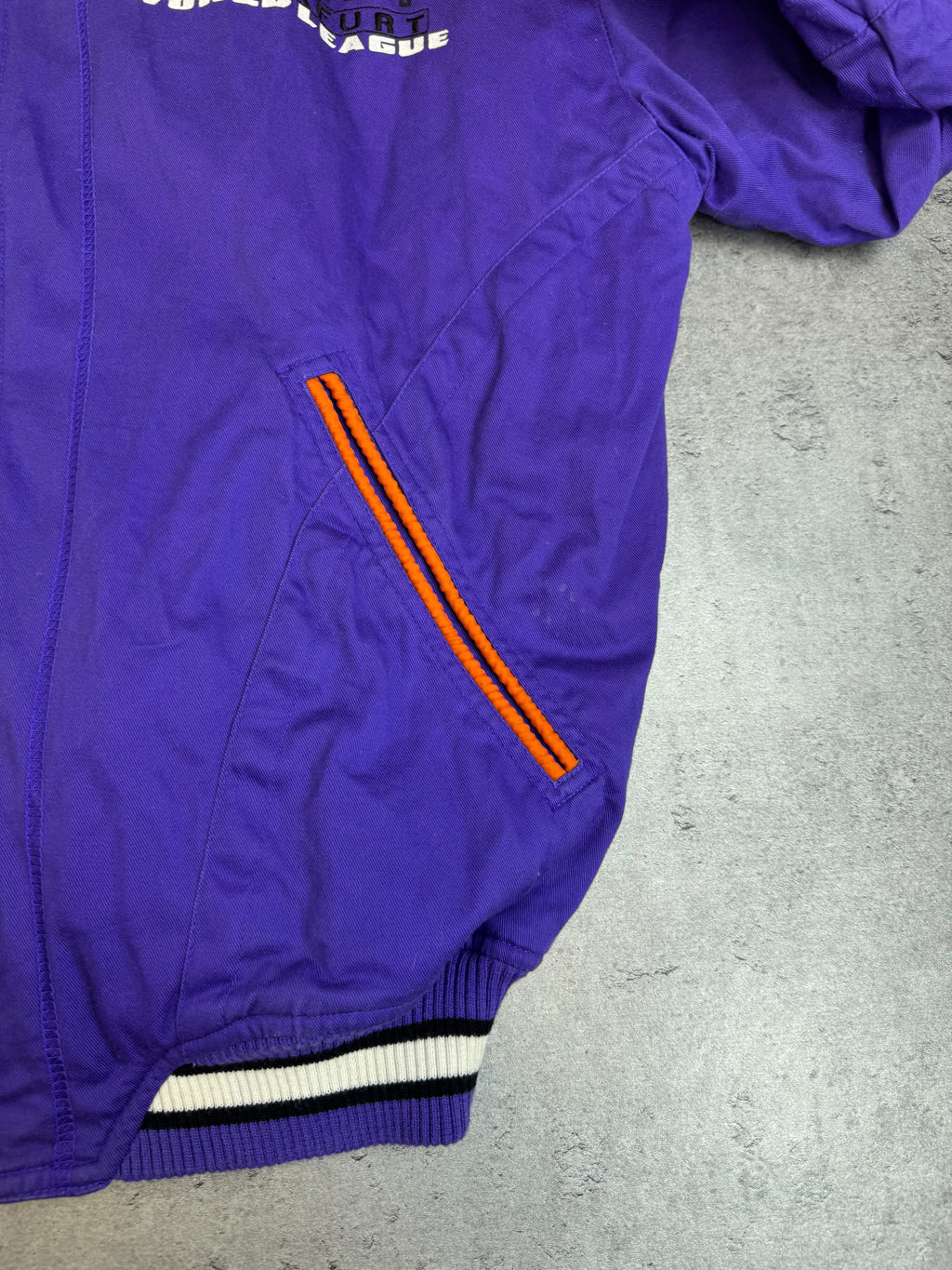 1992 Frankfurt Galaxy World League Bomber Jacket Adidas Originals 90s Varsity NFL
