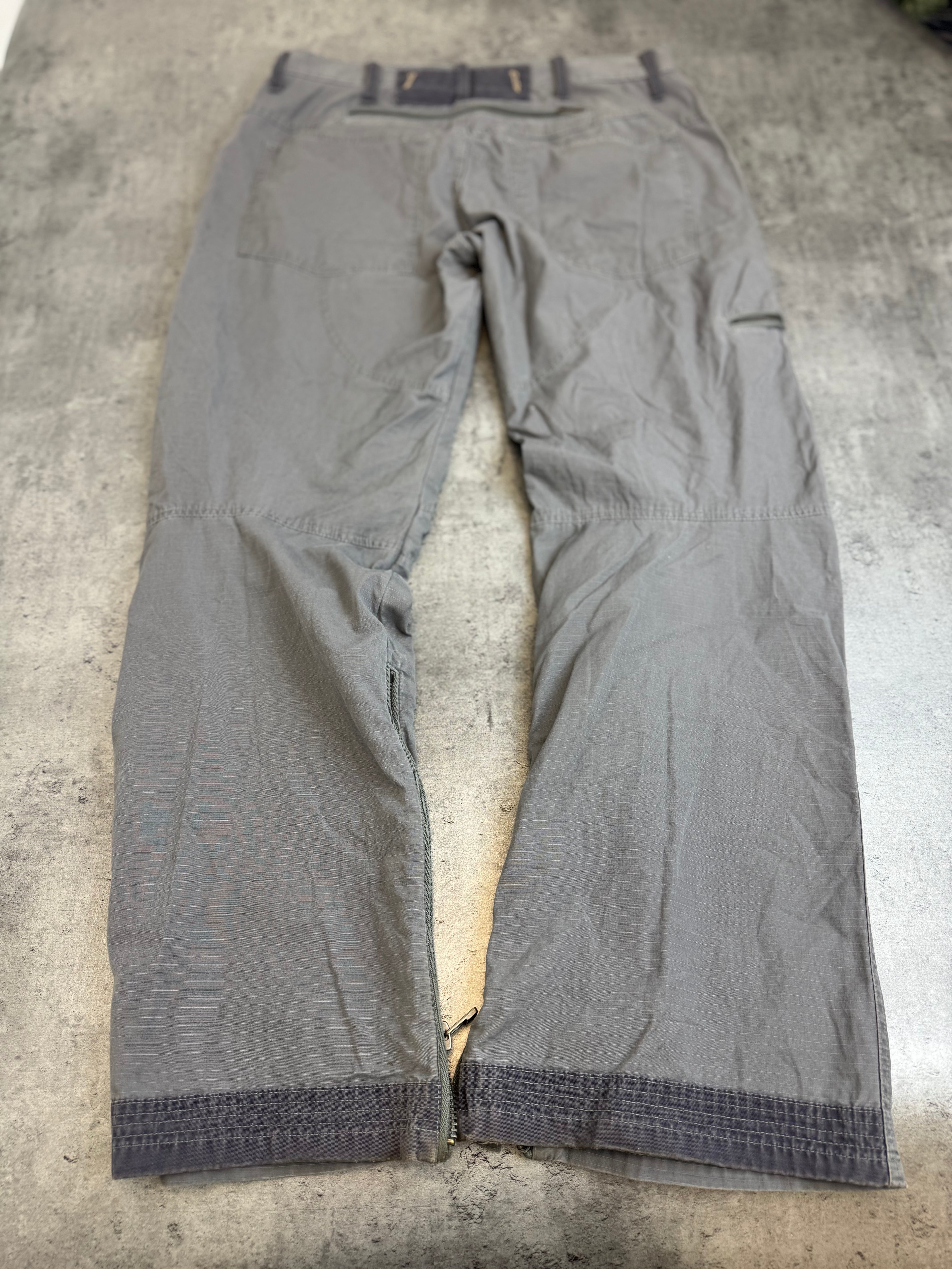 G-Star Raw Baggy Wide Leg Spodnie Cargo Multicpocked Zipped tech Wear