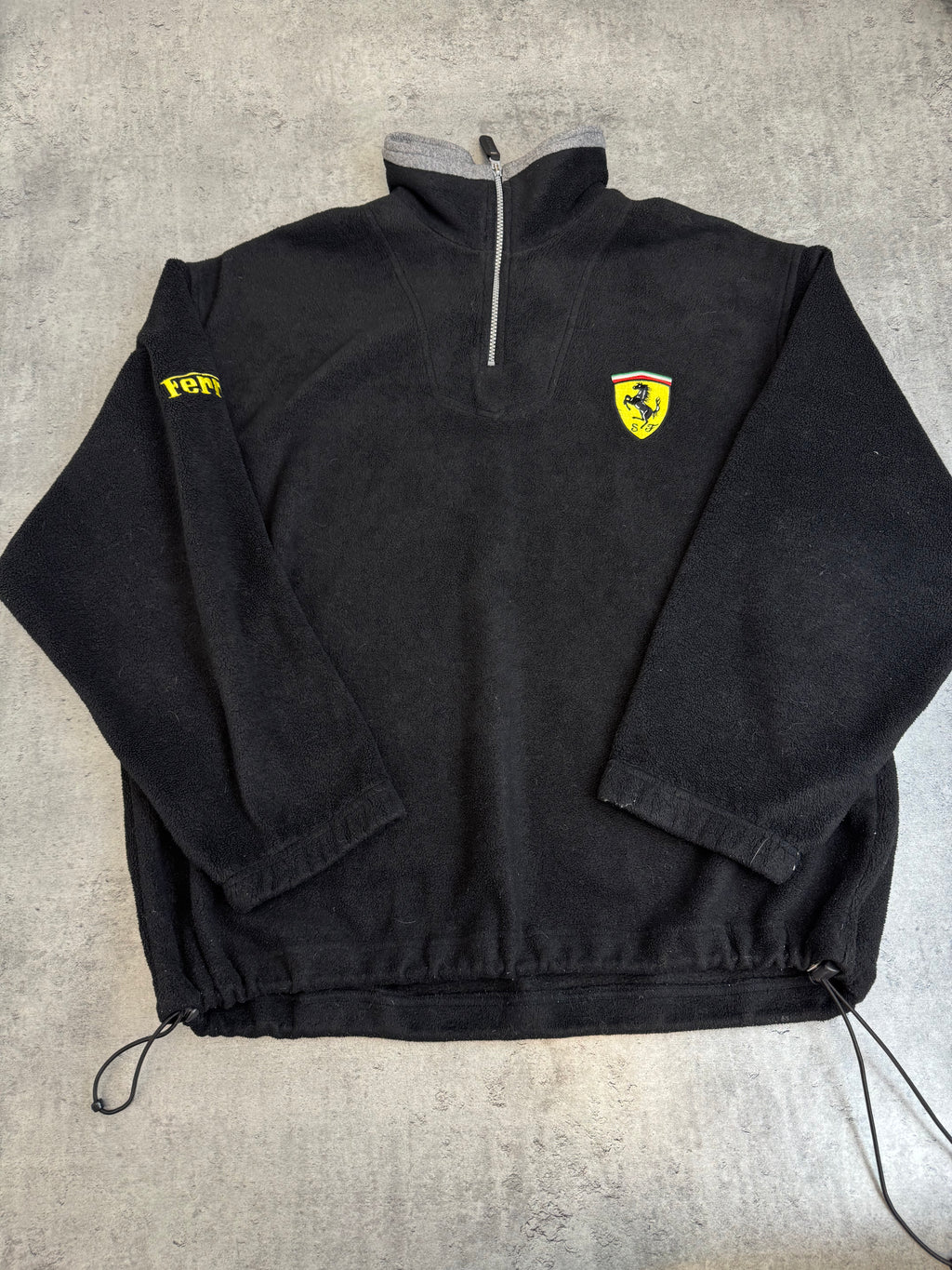 1997 Ferrari Vintage 1/4 Zip 90s Bluza Polar bez Kaptura Premium Racing Wyścigowa 90s