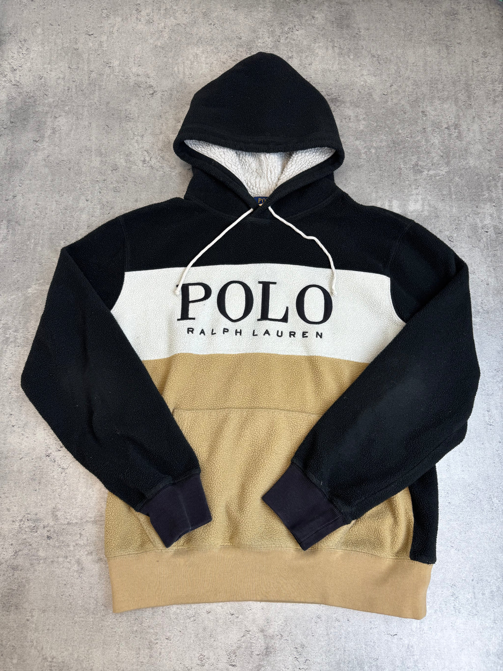 Polo by Ralph Lauren Sherpa Hoodie Bluza z Kapturem Polar Teddy Damska