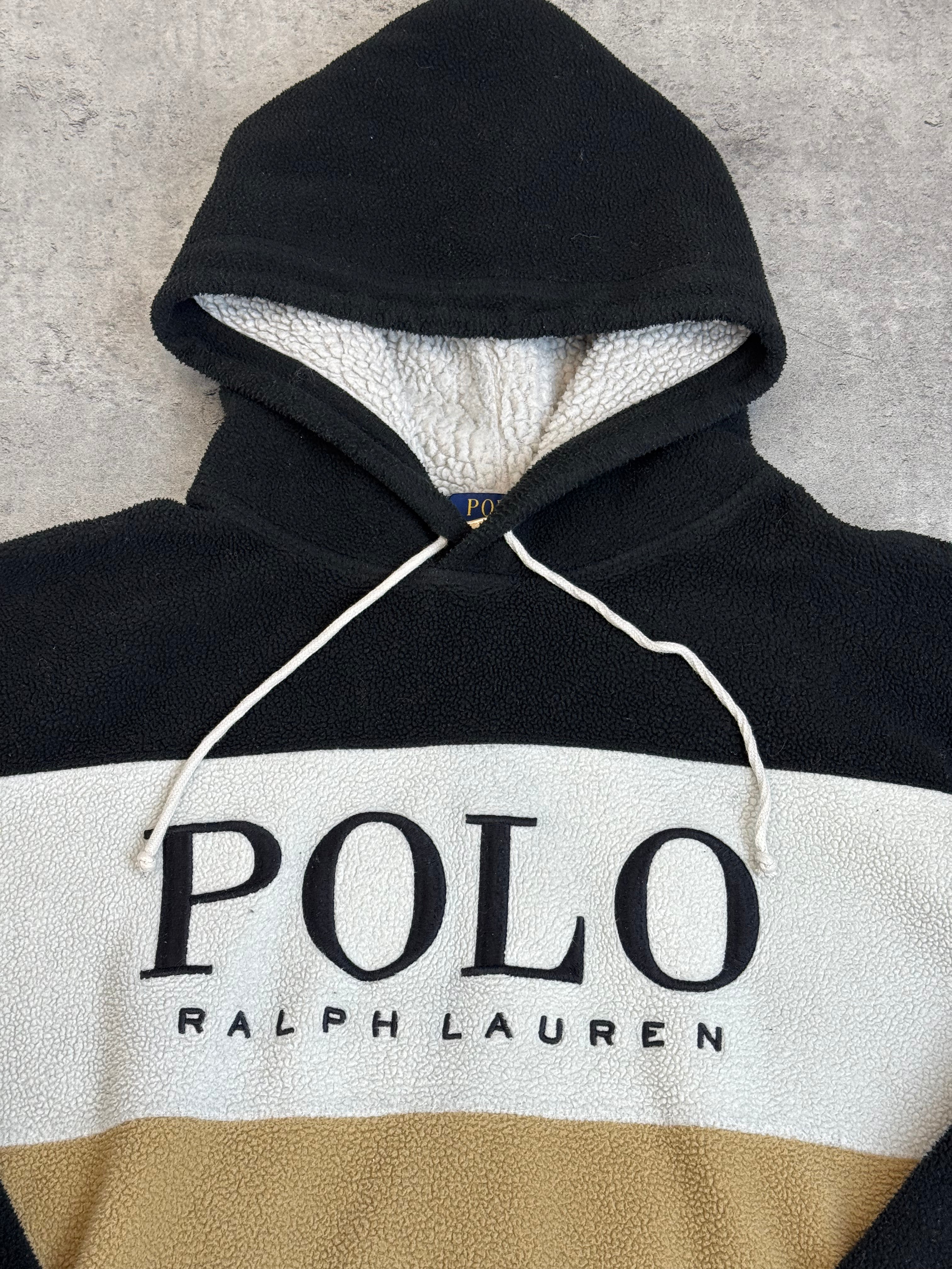 Polo by Ralph Lauren Sherpa Hoodie Bluza z Kapturem Polar Teddy Damska