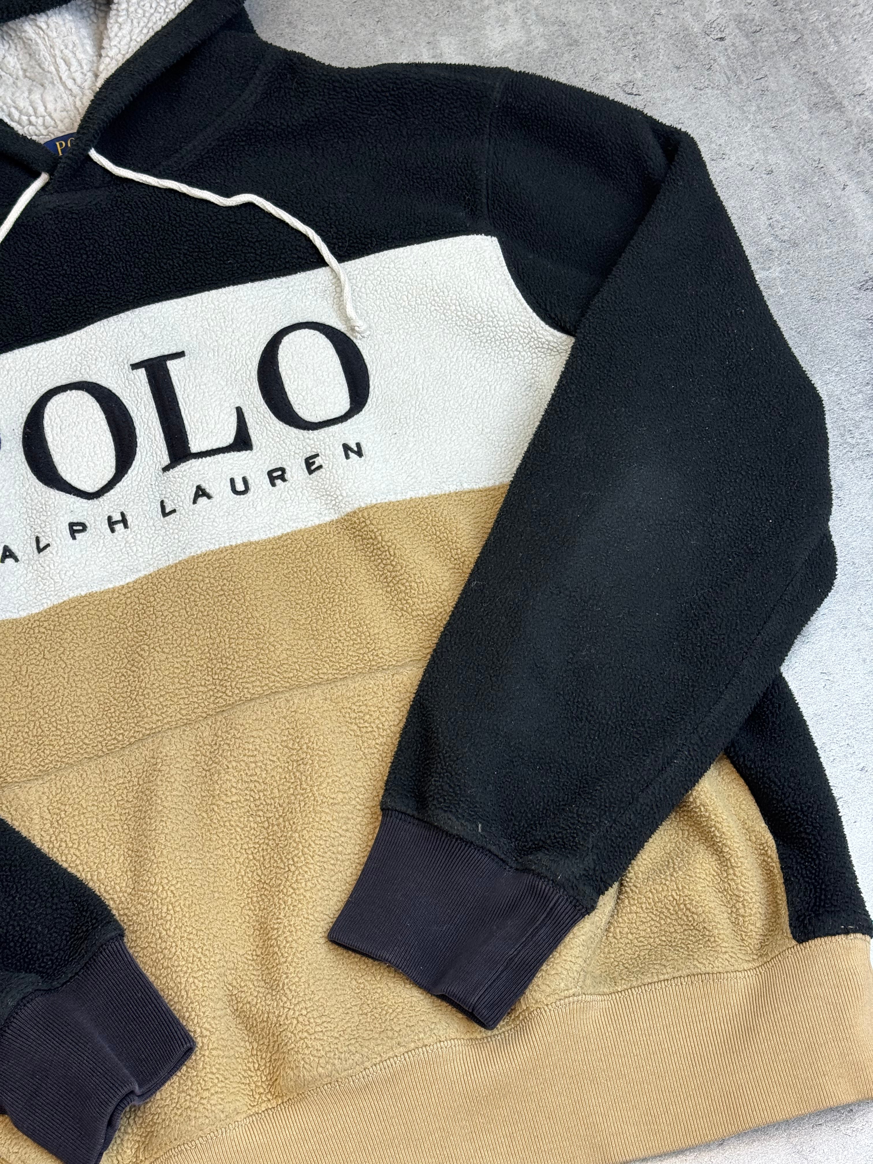 Polo by Ralph Lauren Sherpa Hoodie Bluza z Kapturem Polar Teddy Damska