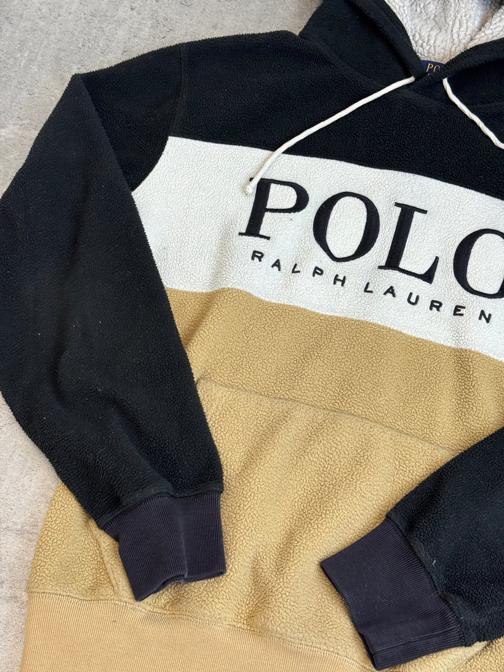 Polo by Ralph Lauren Sherpa Hoodie Bluza z Kapturem Polar Teddy Damska