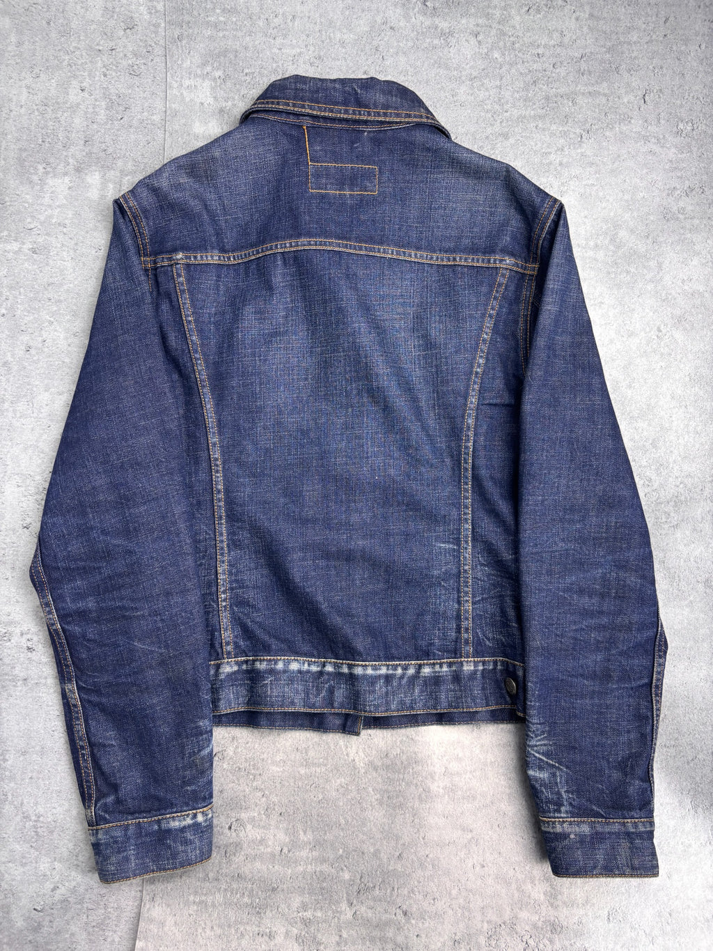 MARLBORO CLASSICS VINTAGE 2000S DENIM TRUCKER JACKET KURTKA JEANSOWA KATANA Y2K