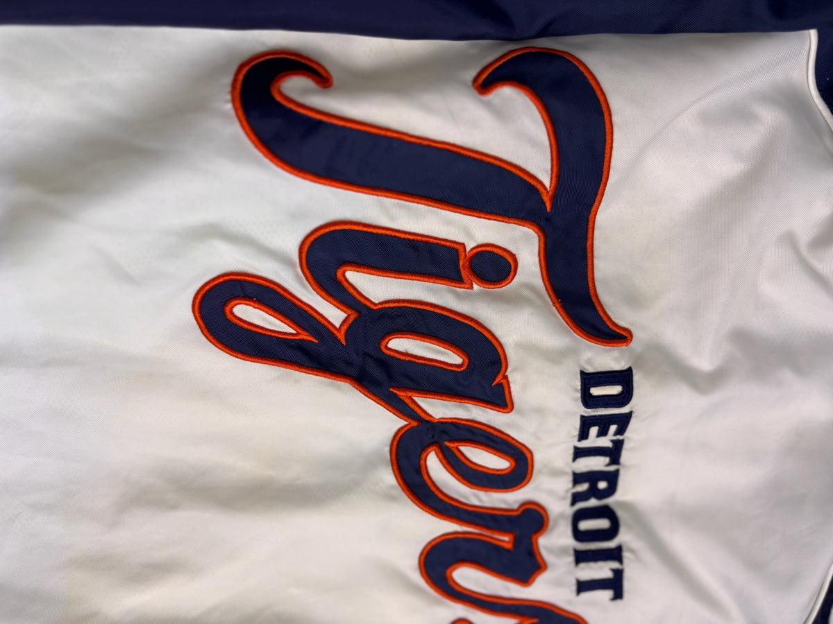 DETROIT TIGERS Y2K 2000S G-III SPORTS VINTAGE WINDBREAKER TRACKSUIT JACKET KURTKA SPORTOWA MLB BASEBALL