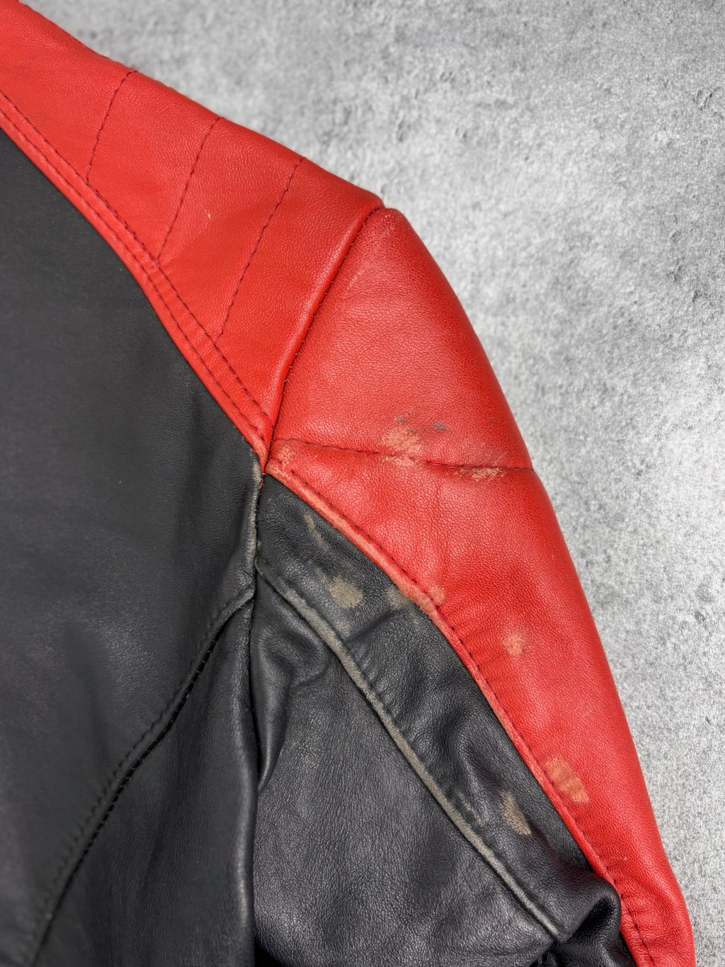 2000S HONDA RACING RARE LEATHER BOMBER JACKET HEAVYWEIGHT VINTAGE MOTOCYCLE NA MOTOR KURTKA SKÓRZANA