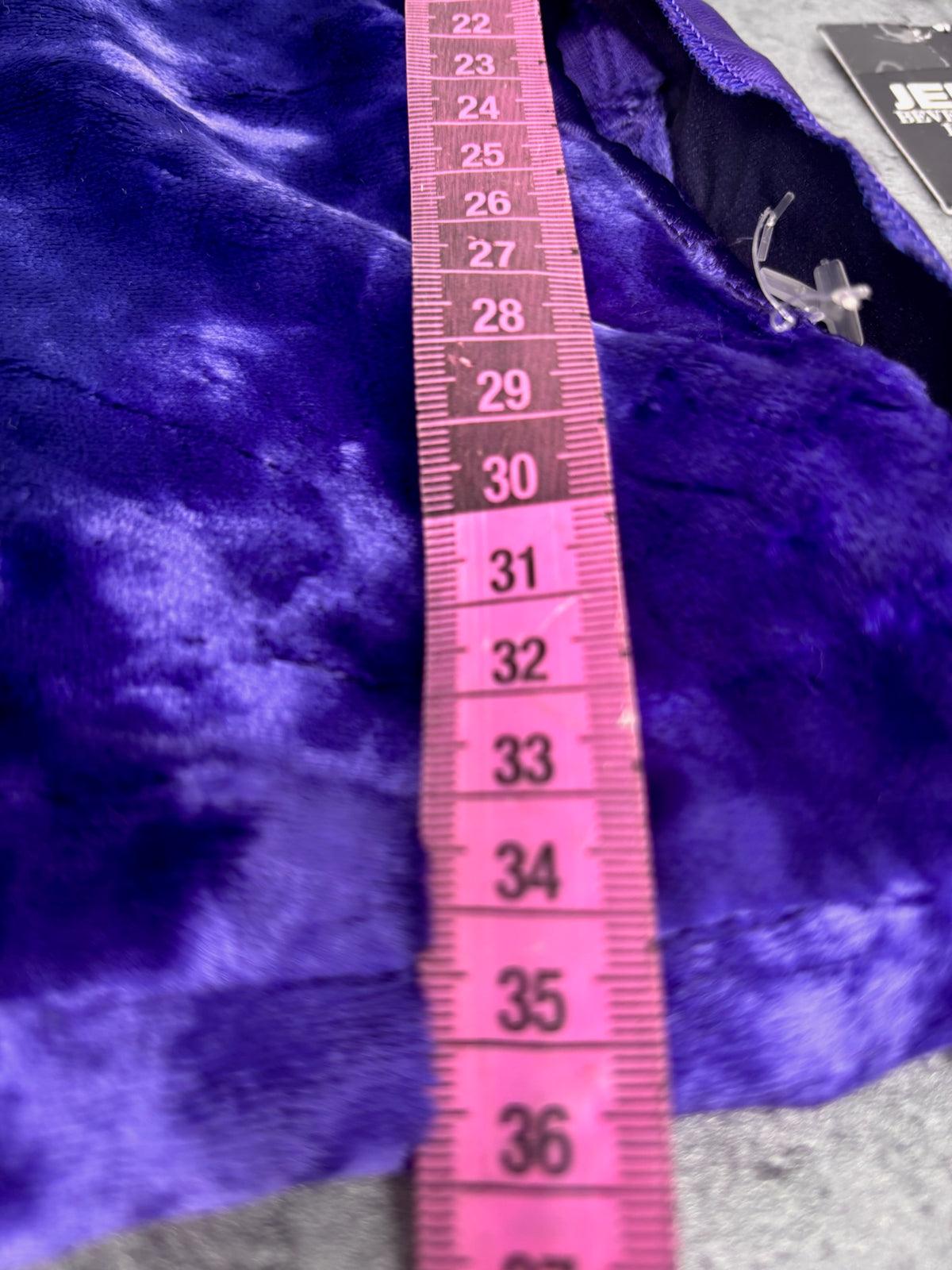 ULTRA RARE Jeremy Scott FW17 Purple Crushed Velvet Flared Pants — NWT - DZWONY MATERIAŁOWE