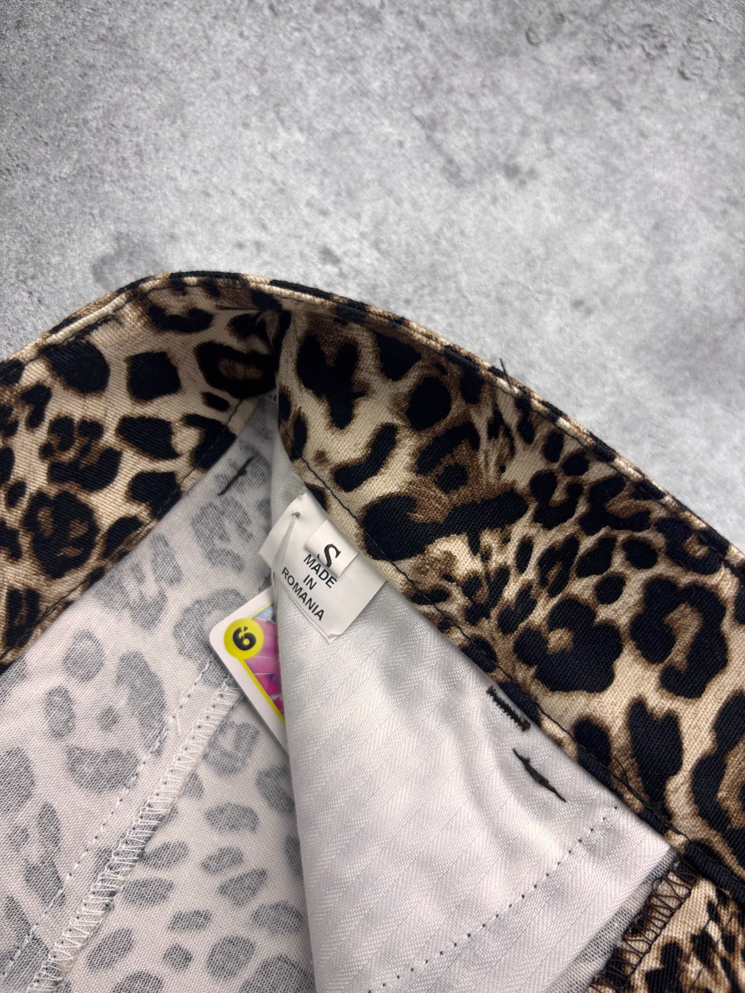 ANA RADU MSRP €450 NEW FLARED PANTS ANIMAL PRINT SPODNIE DZWONY W PANTERKĘ RARE