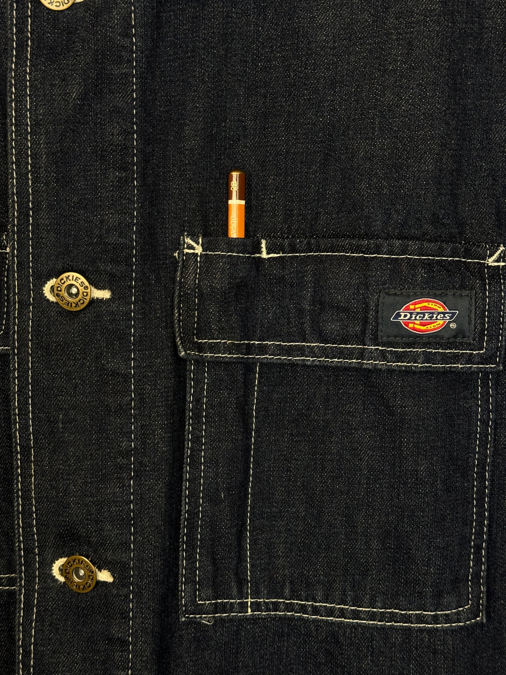 Dickies Duck Rinsed Denim Overall Fit S/M