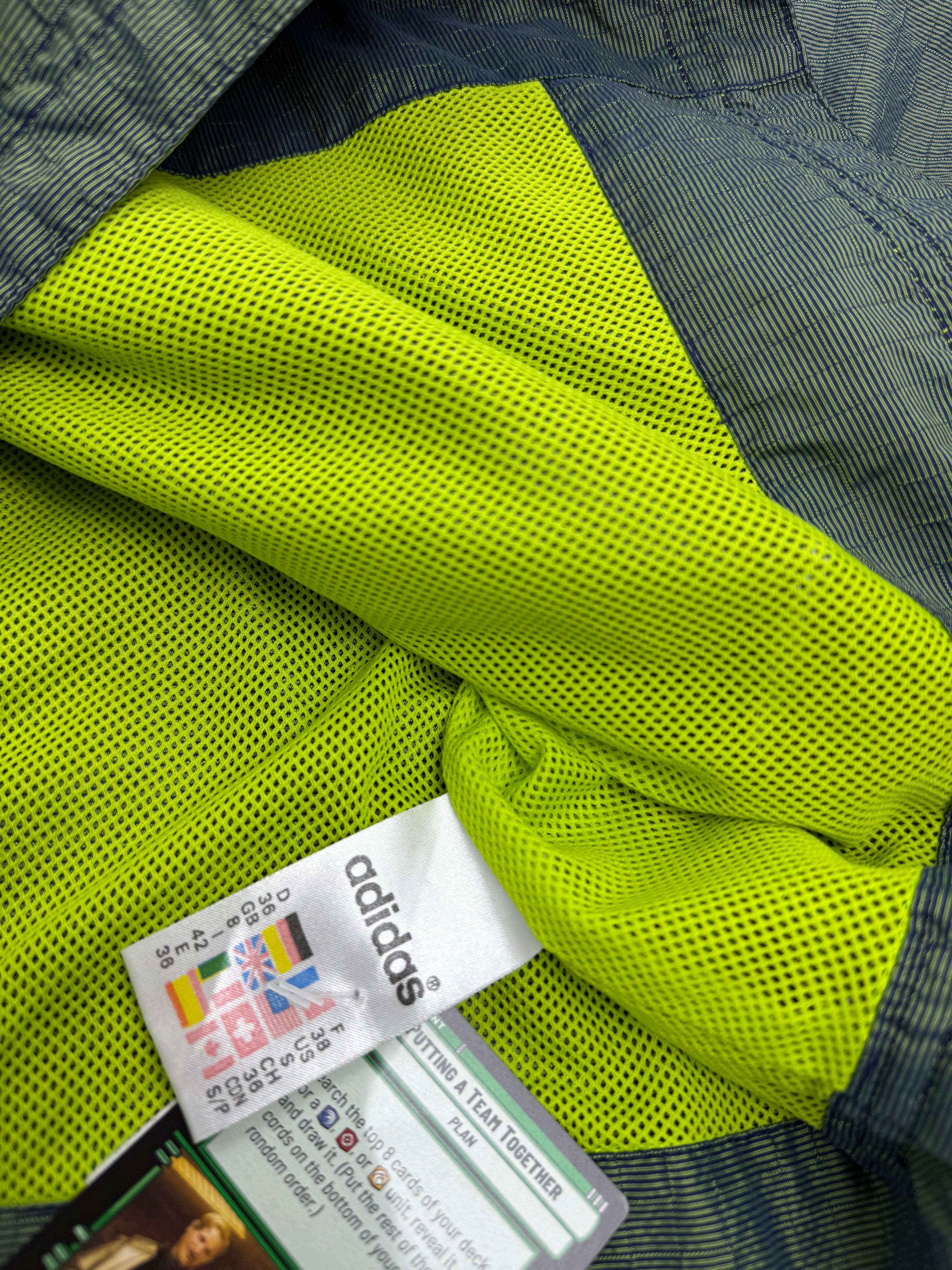 Adidas 90s Oldschool Green Jacket Windbreaker Kurtka Wiatrówka Vintage
