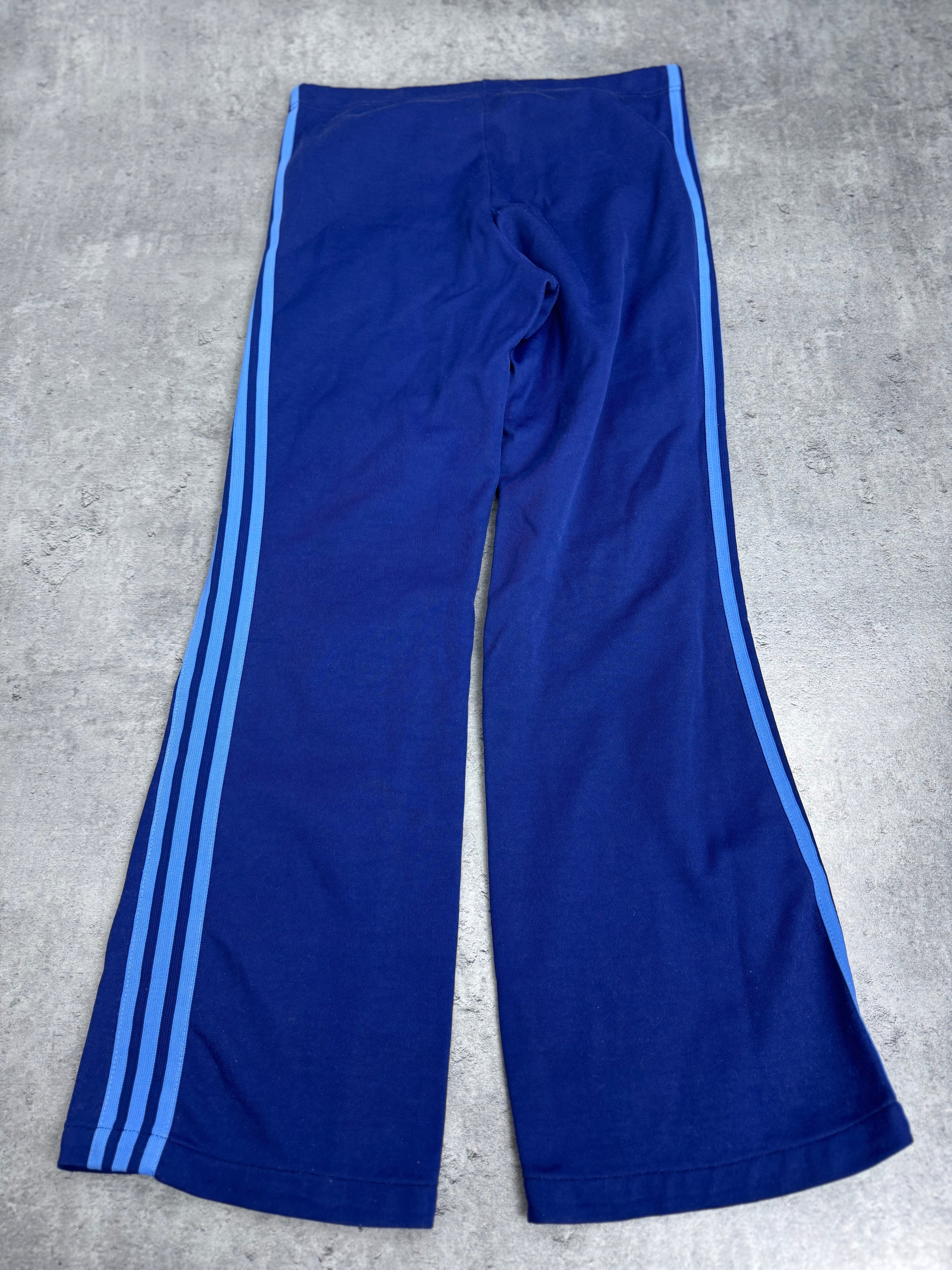 Adidas 70s True Vintage lata 70 Dzwony Spodnie Dresowe Tracksuit Pants Poszerzane Bootcut