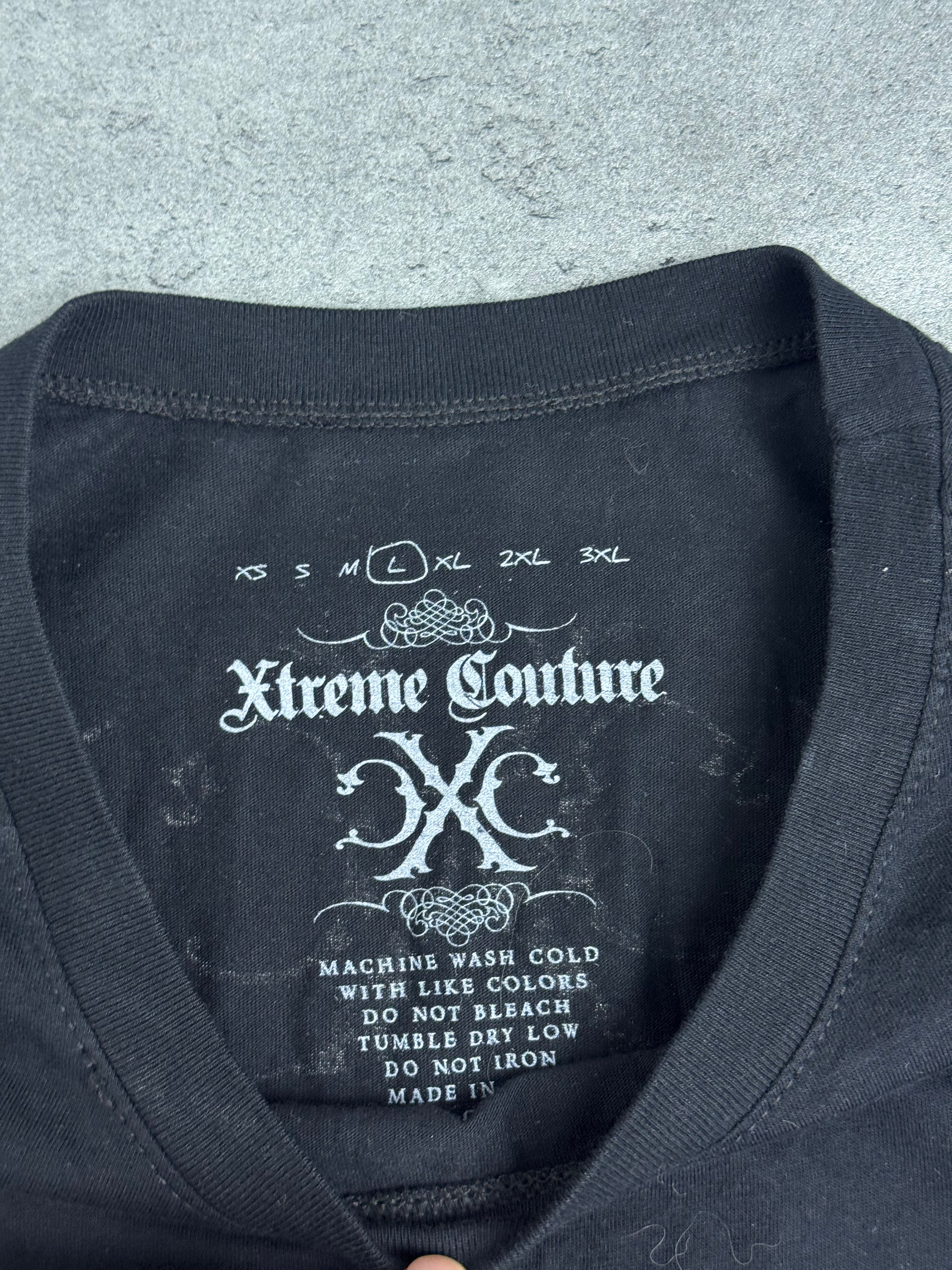 Xtreme Couture Y2K Tank Top Koszulka bez Rękawów Bokserka Podkoszulek Vintage 2000s
