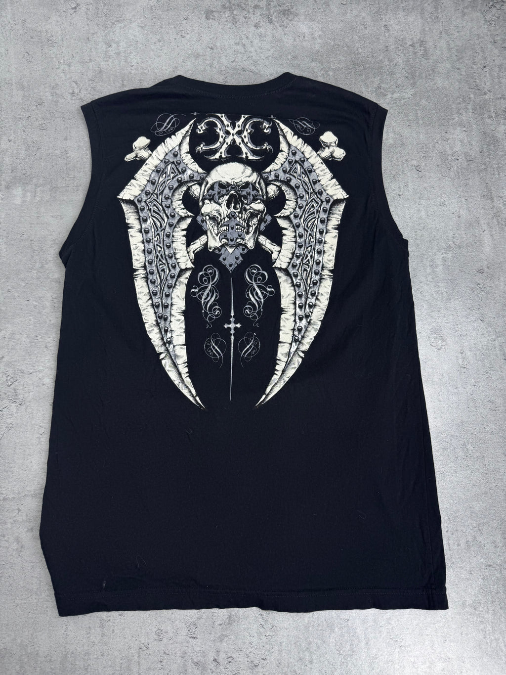 Xtreme Couture Y2K Tank Top Koszulka bez Rękawów Bokserka Podkoszulek Vintage 2000s