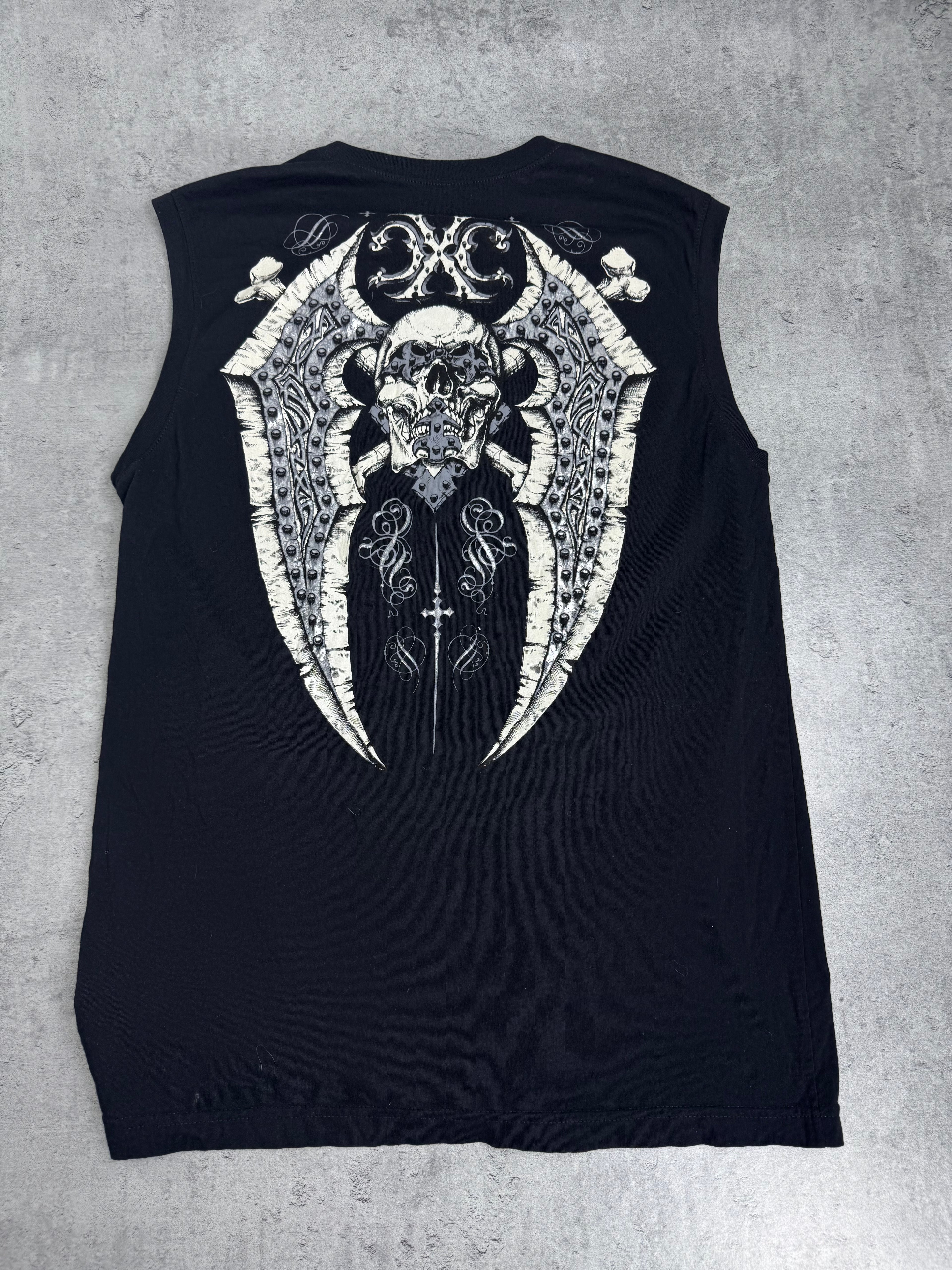 Xtreme Couture Y2K Tank Top Koszulka bez Rękawów Bokserka Podkoszulek Vintage 2000s