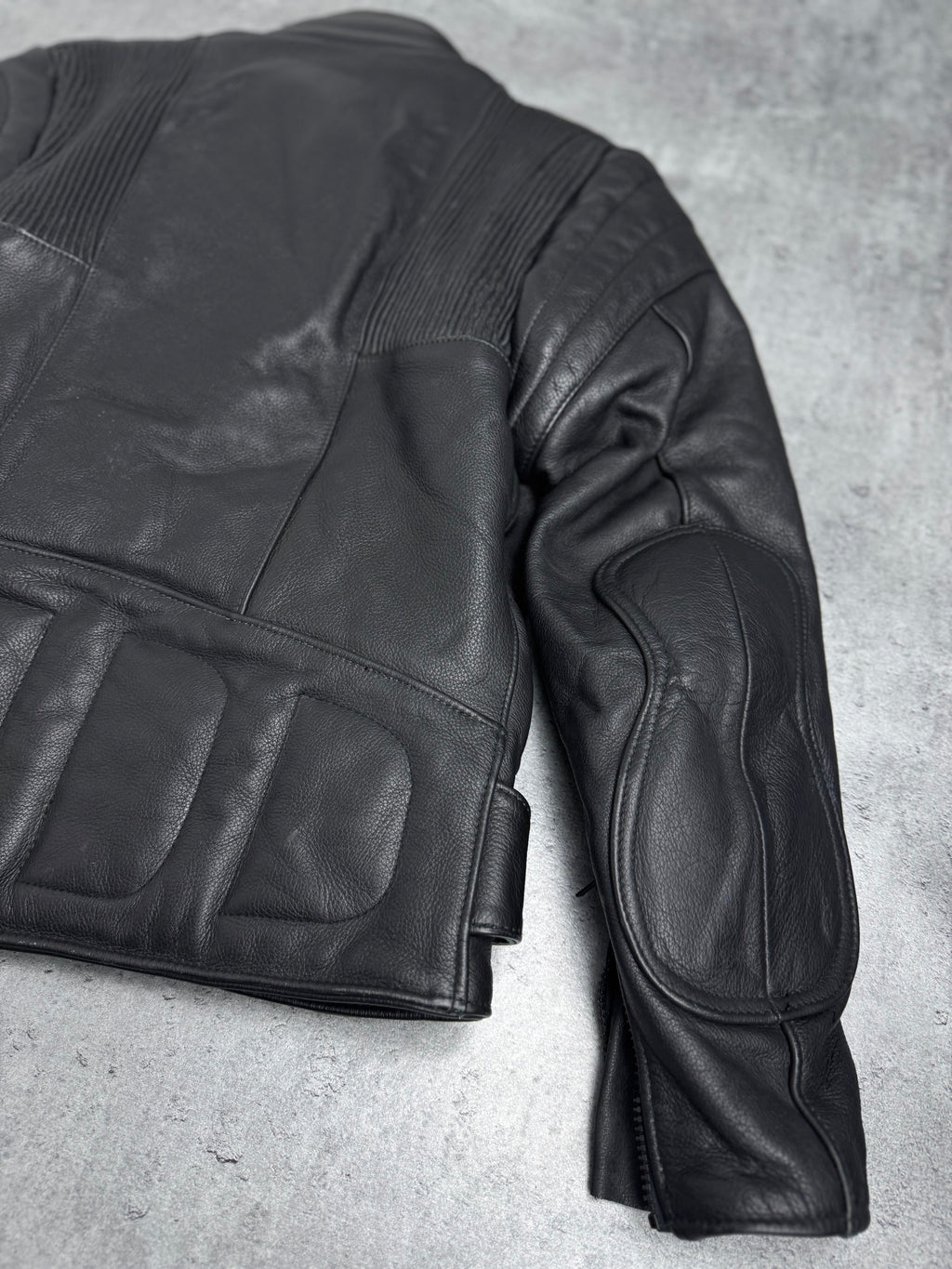 Made in UK Ramoneska Scott Leathers Kurtka Skórzana Motocyklowa Vintage 90s Bomberka Punk Rock