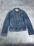 Levi’s Katana Kurtka Jeansowa Vintage Blue Navy Faded 2000s Kurtka Denim Jean Jacket Y2K&nbsp;