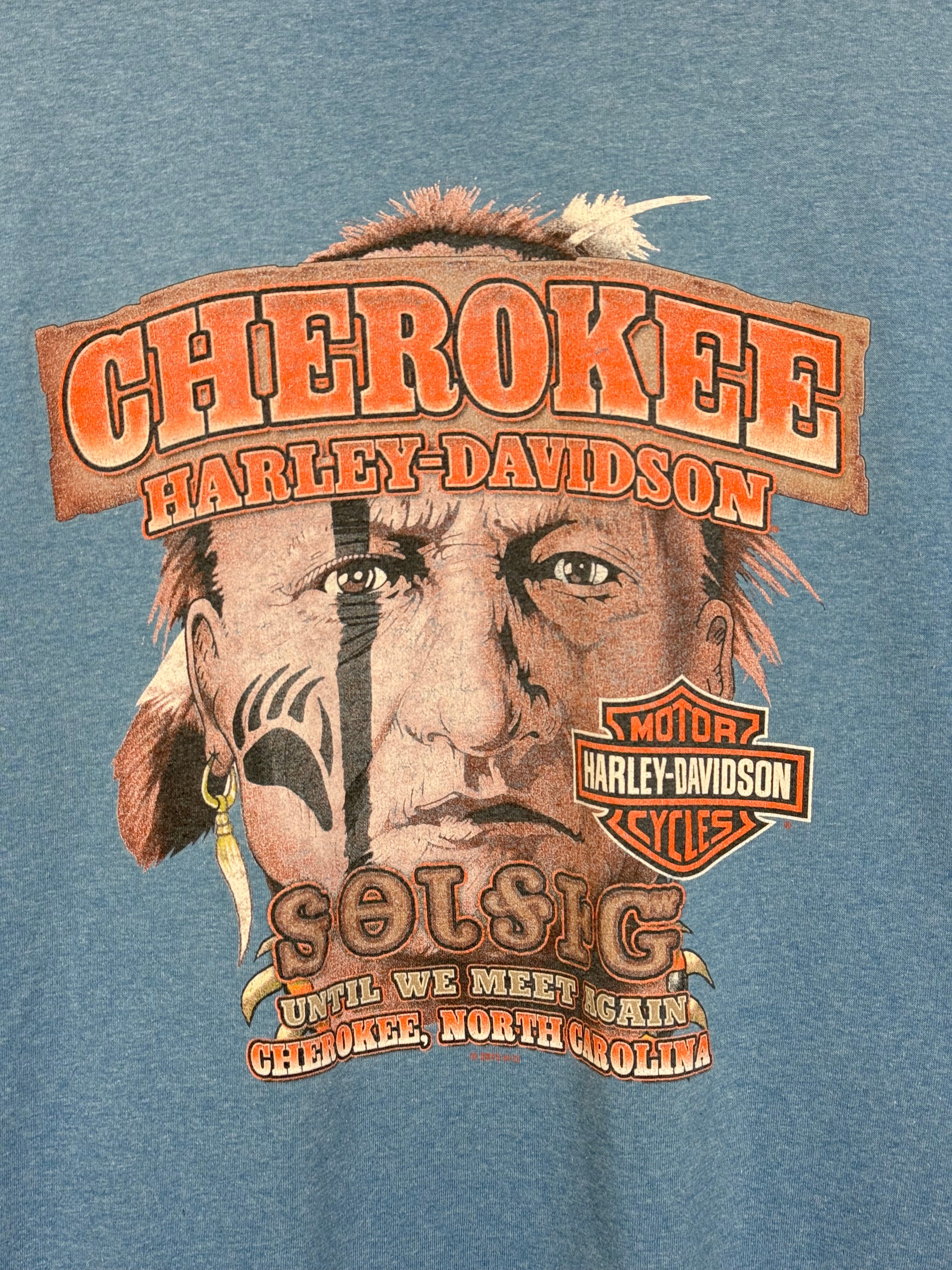 Harley Davidson '' Until We Meet Again'' North Carolina Graphic T-shirt XL