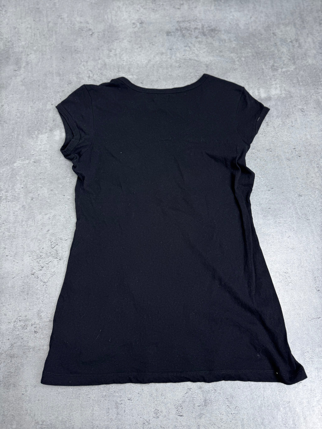 Guess y2k Affliction Style Malgoth Bluzka z Nadrukiem Punk Skull Czaszka 2000s