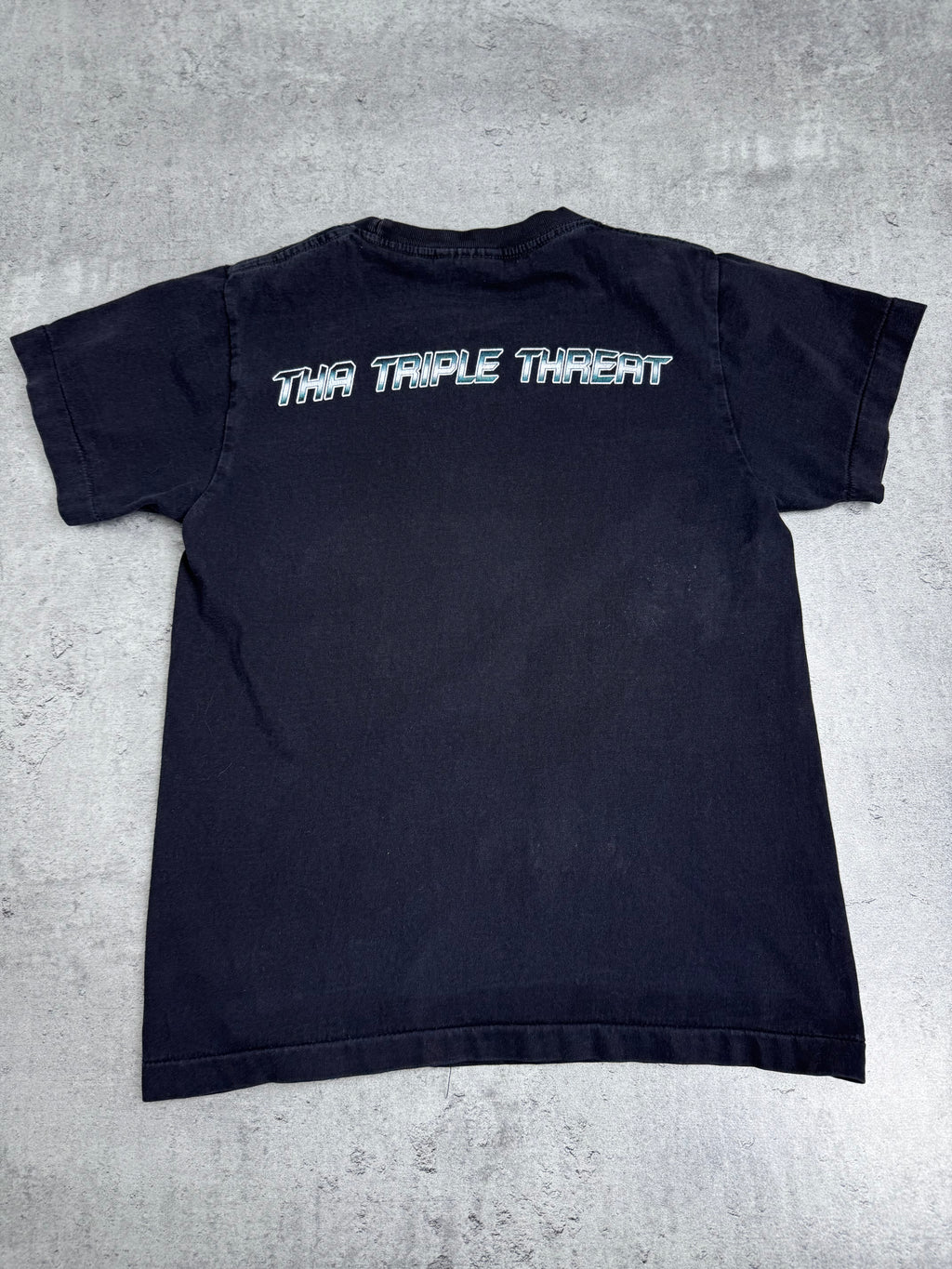 Collectible RARE EMINEM 50 CENT DR. DRE The Triple Threat Vintage Single Stitched Rap Graphic Tee Shirt Koszulka Z Nadrukiem