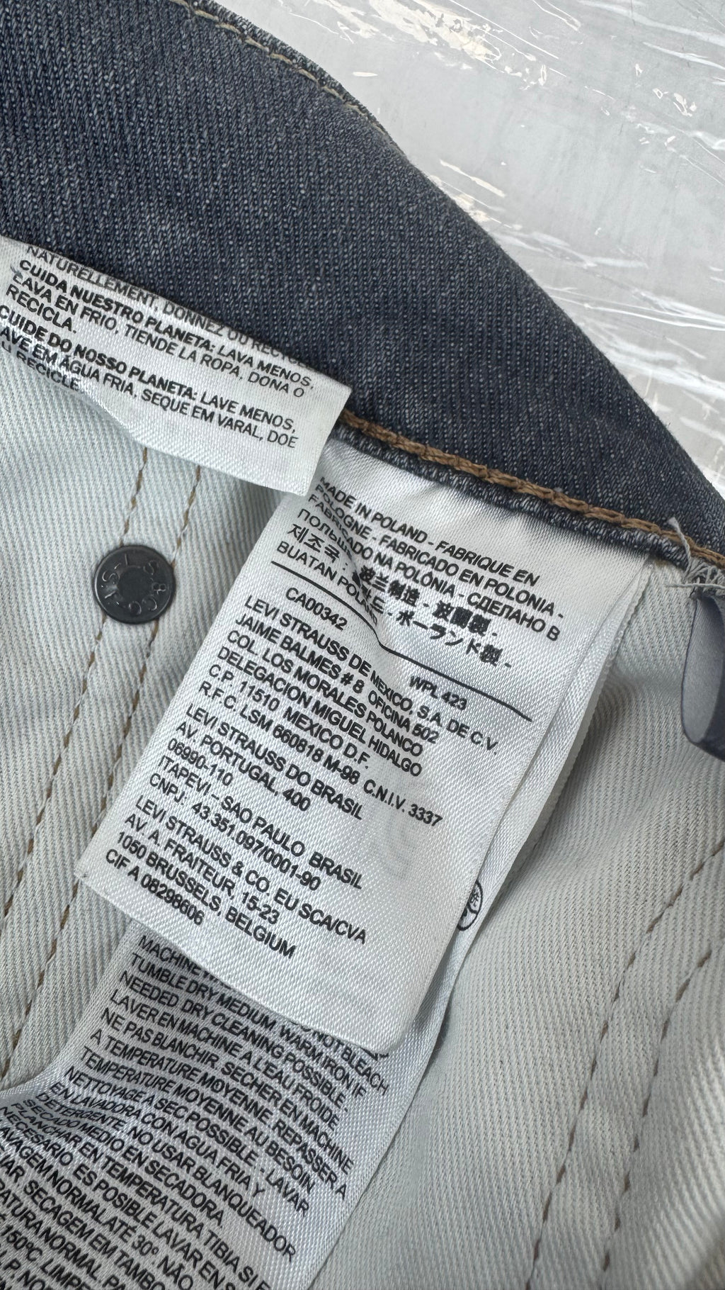 Levi’s Custom Baggy Jeans – Marilyn Monroe Edition