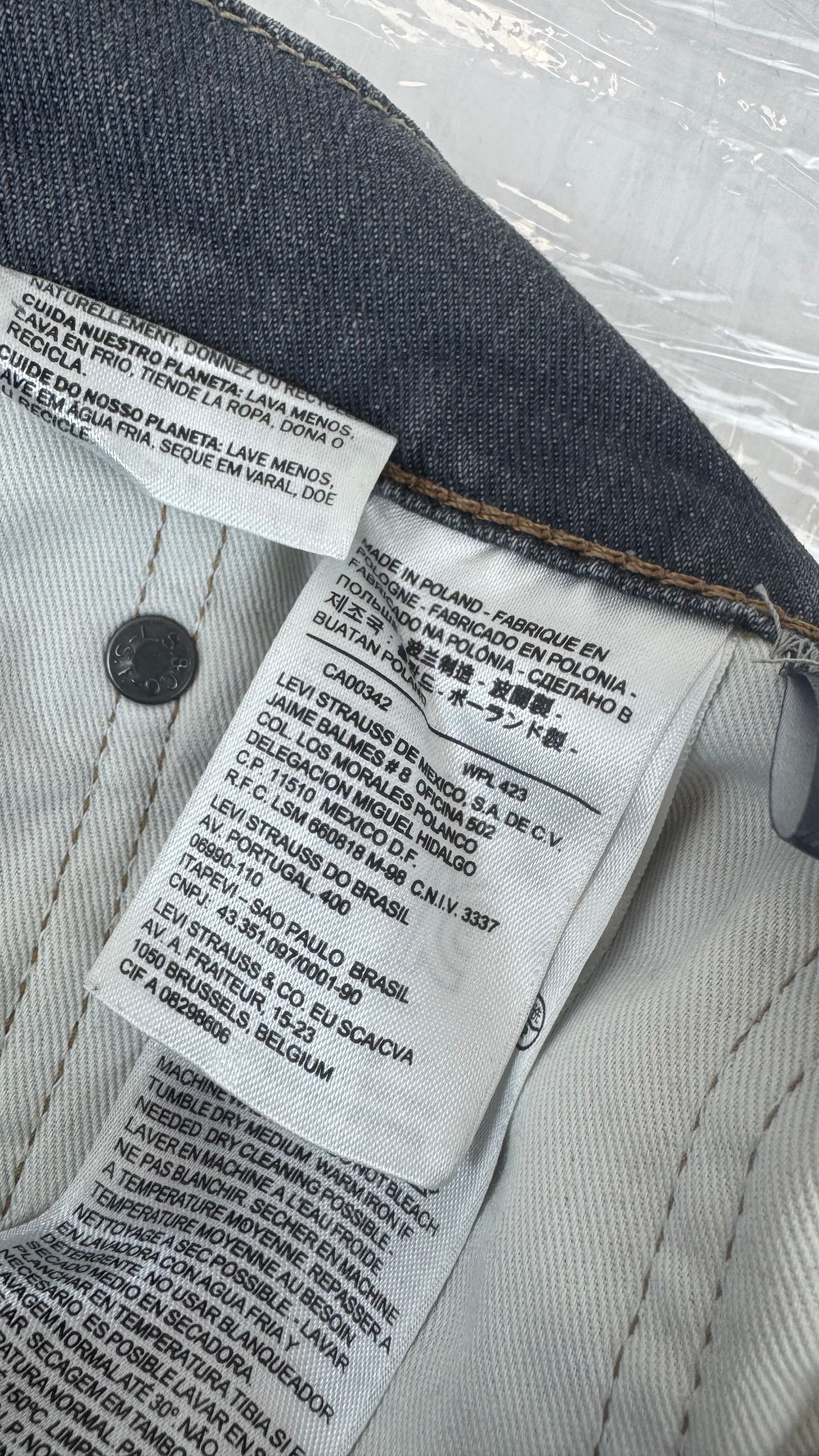 Levi’s Custom Baggy Jeans – Marilyn Monroe Edition