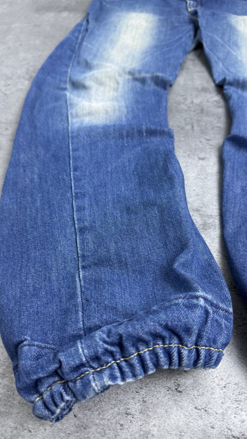2002 Vintage Levi's Engineered Alladynki Loose Fit Washed Spodnie Jeansowe Jeansy Baggy Jeans RARE