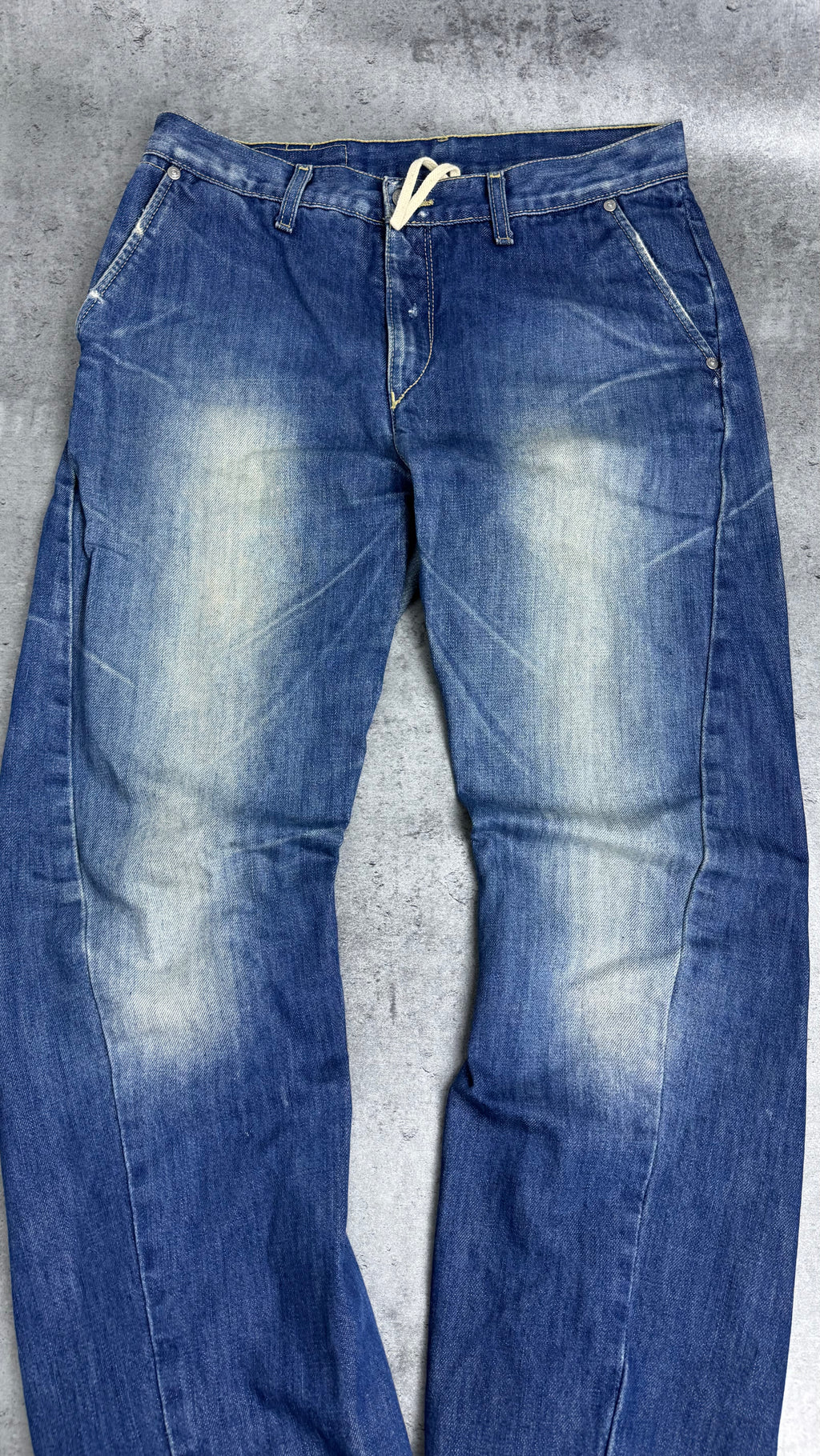 2002 Vintage Levi's Engineered Alladynki Loose Fit Washed Spodnie Jeansowe Jeansy Baggy Jeans RARE