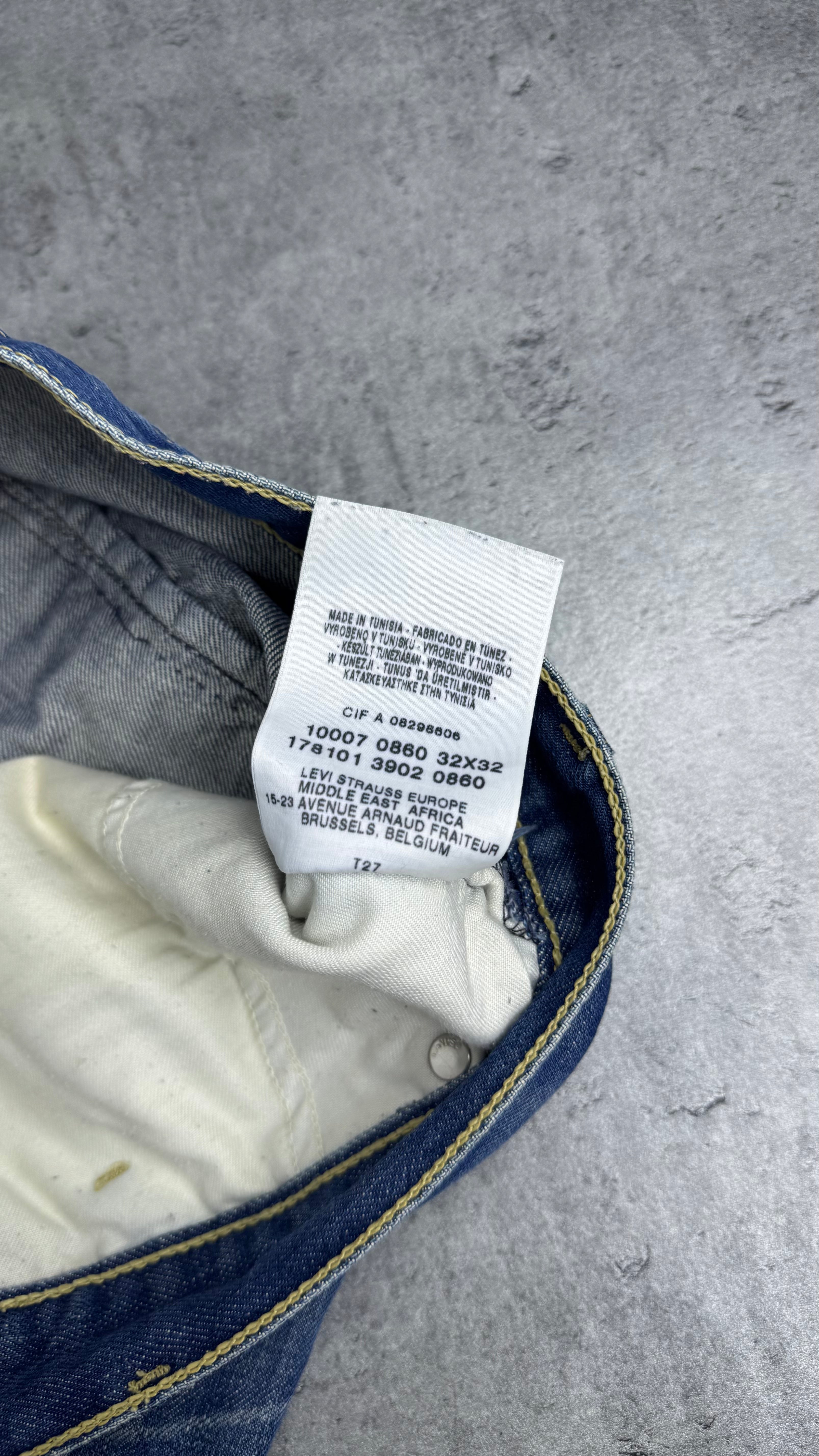 2002 Vintage Levi's Engineered Alladynki Loose Fit Washed Spodnie Jeansowe Jeansy Baggy Jeans RARE