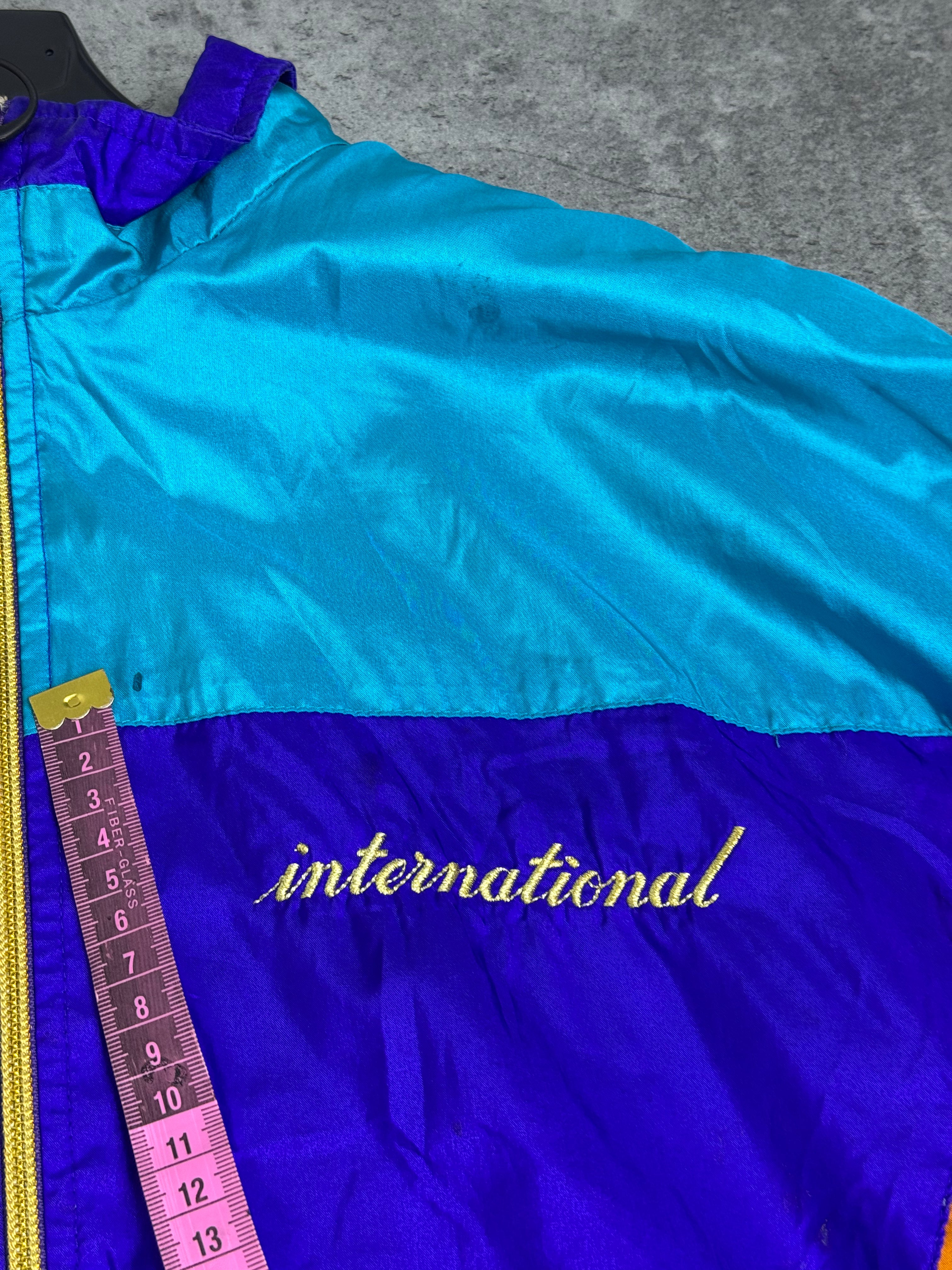 Nike 1994 International RARE Windbreaker Jacket Kurtka Wiatrówka Vintage Tracksuit Zip Up