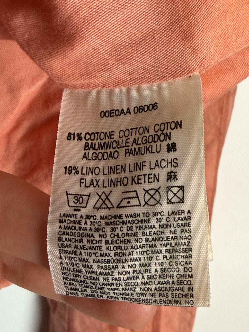 RARE Diesel Rising Sun Women's Striped Linen Blend Jacket Size M