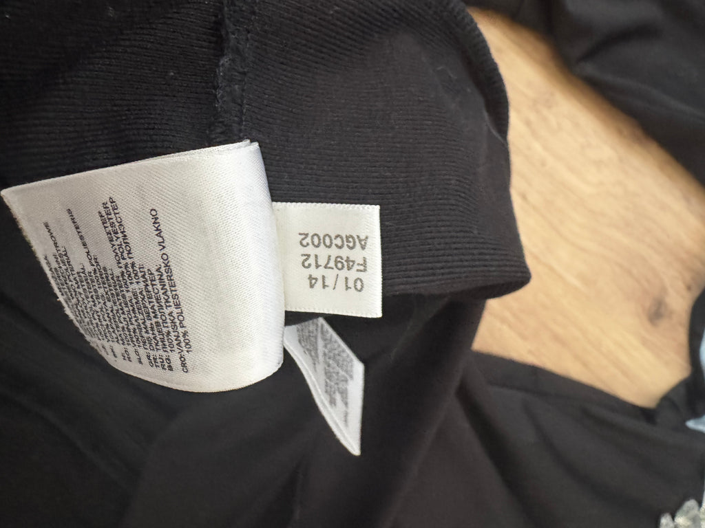 Adidas Custom Track Jacket – Silver Wings & Sequins
