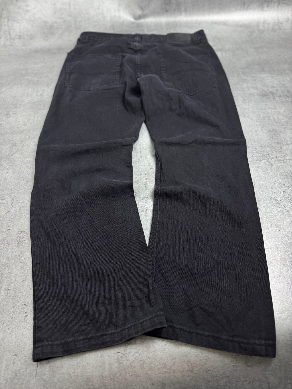 Southpole Baggy Czarne Spodnie Jeansowe Jeansy Skater Hiphop Rap 2000s