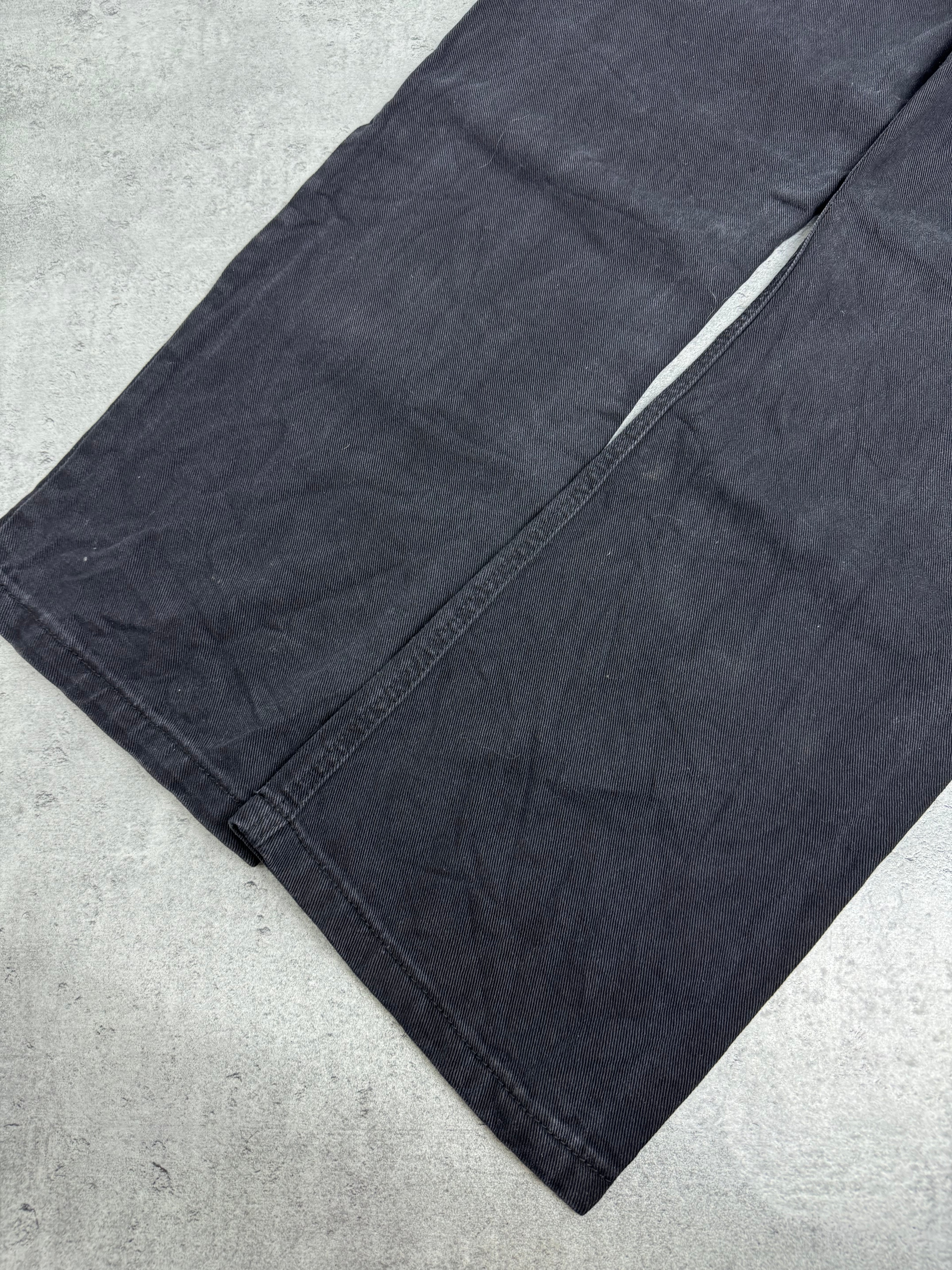 Southpole Baggy Czarne Spodnie Jeansowe Jeansy Skater Hiphop Rap 2000s