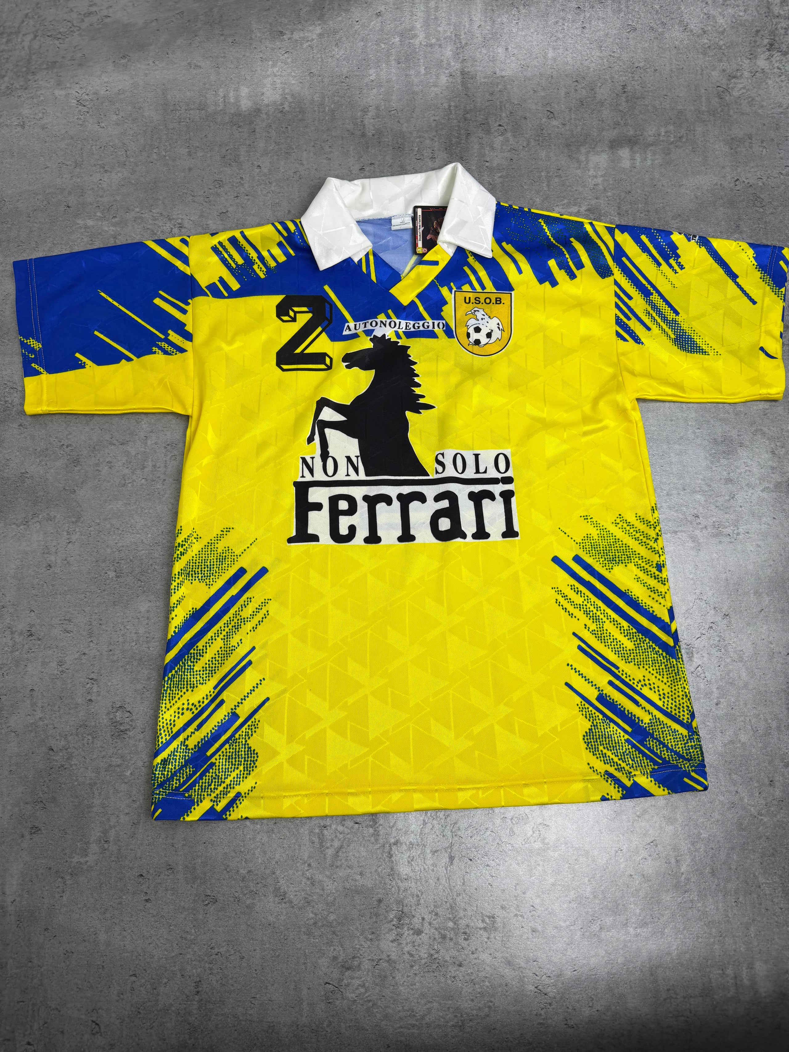 Ferrari Y2K Soccer Jersey Koszulka Piłkarska Wyścigowa 90s oldschool&nbsp;
