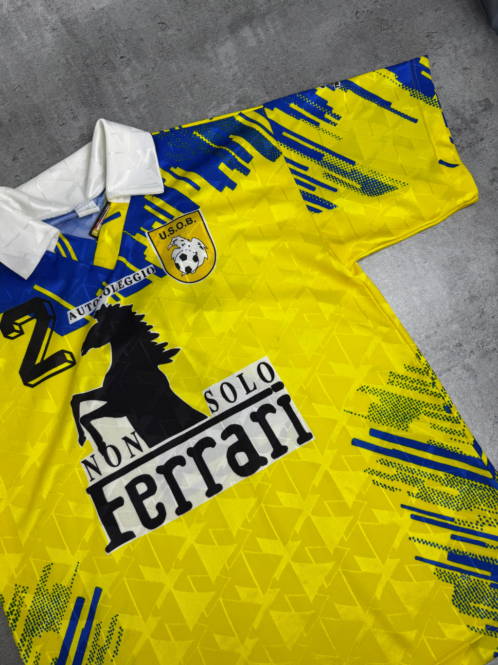 Ferrari Y2K Soccer Jersey Koszulka Piłkarska Wyścigowa 90s oldschool&nbsp;