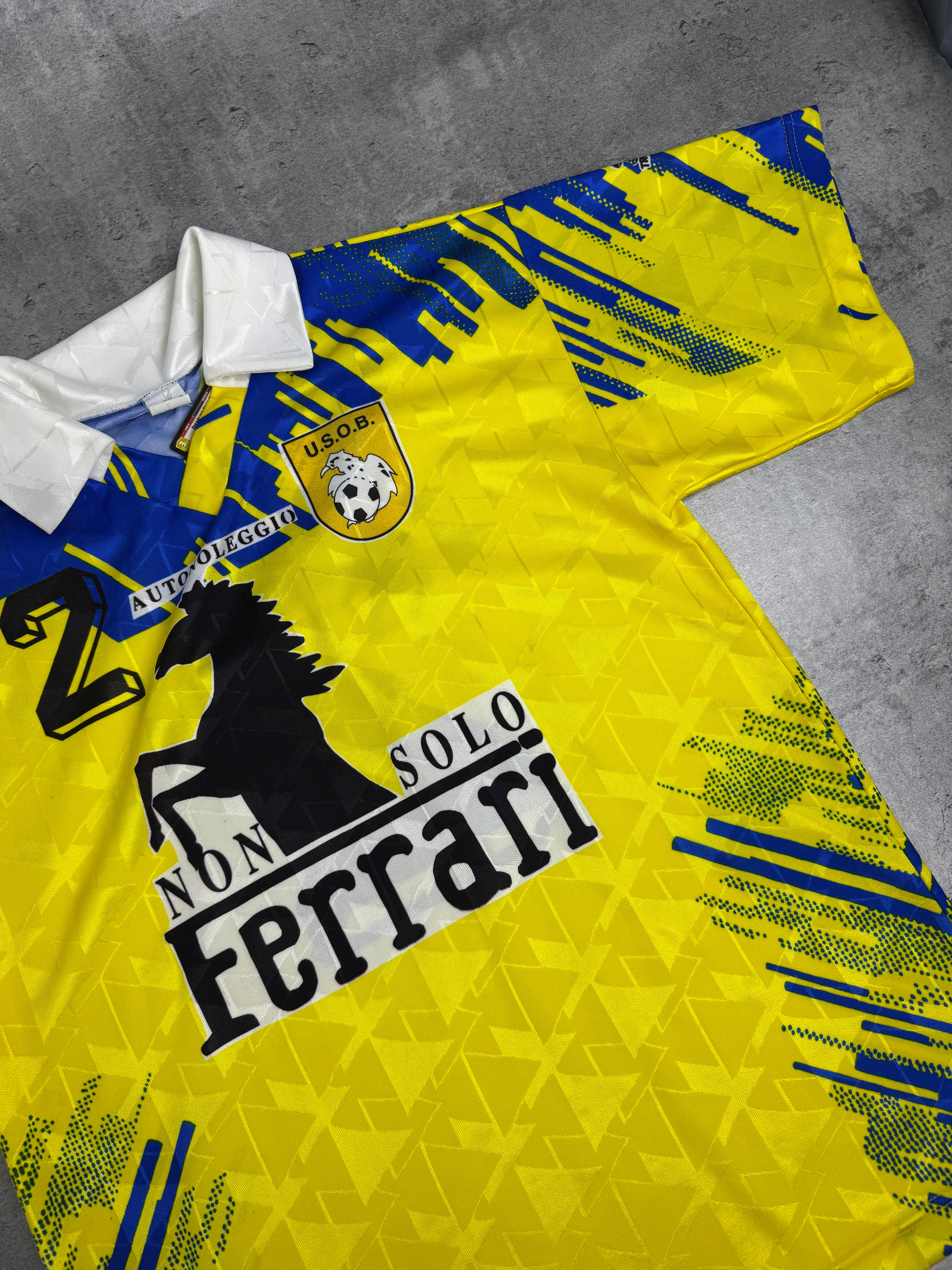 Ferrari Y2K Soccer Jersey Koszulka Piłkarska Wyścigowa 90s oldschool&nbsp;