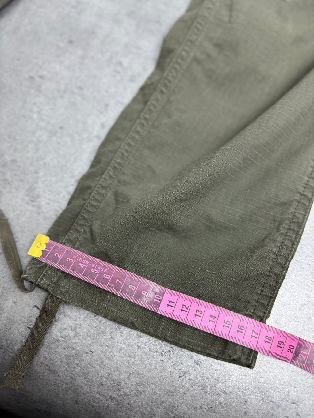 Carhartt Cargo Khaki Oliwkowe Spodnie Trousers y2k vintage luźne workwear robocze trekking hiking