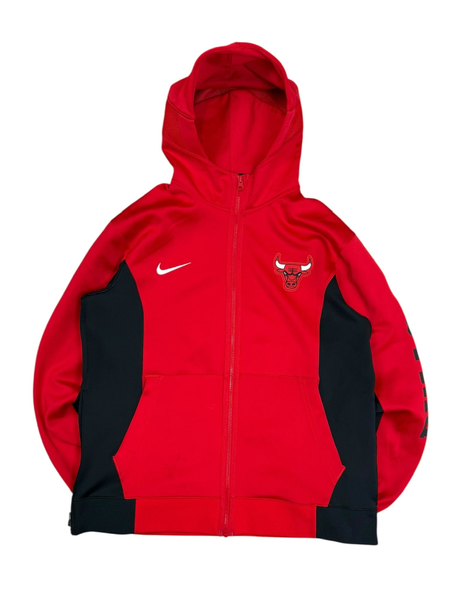 Nike Chicago Bulls 2023/2024 Showtime Hoodie Red Size L