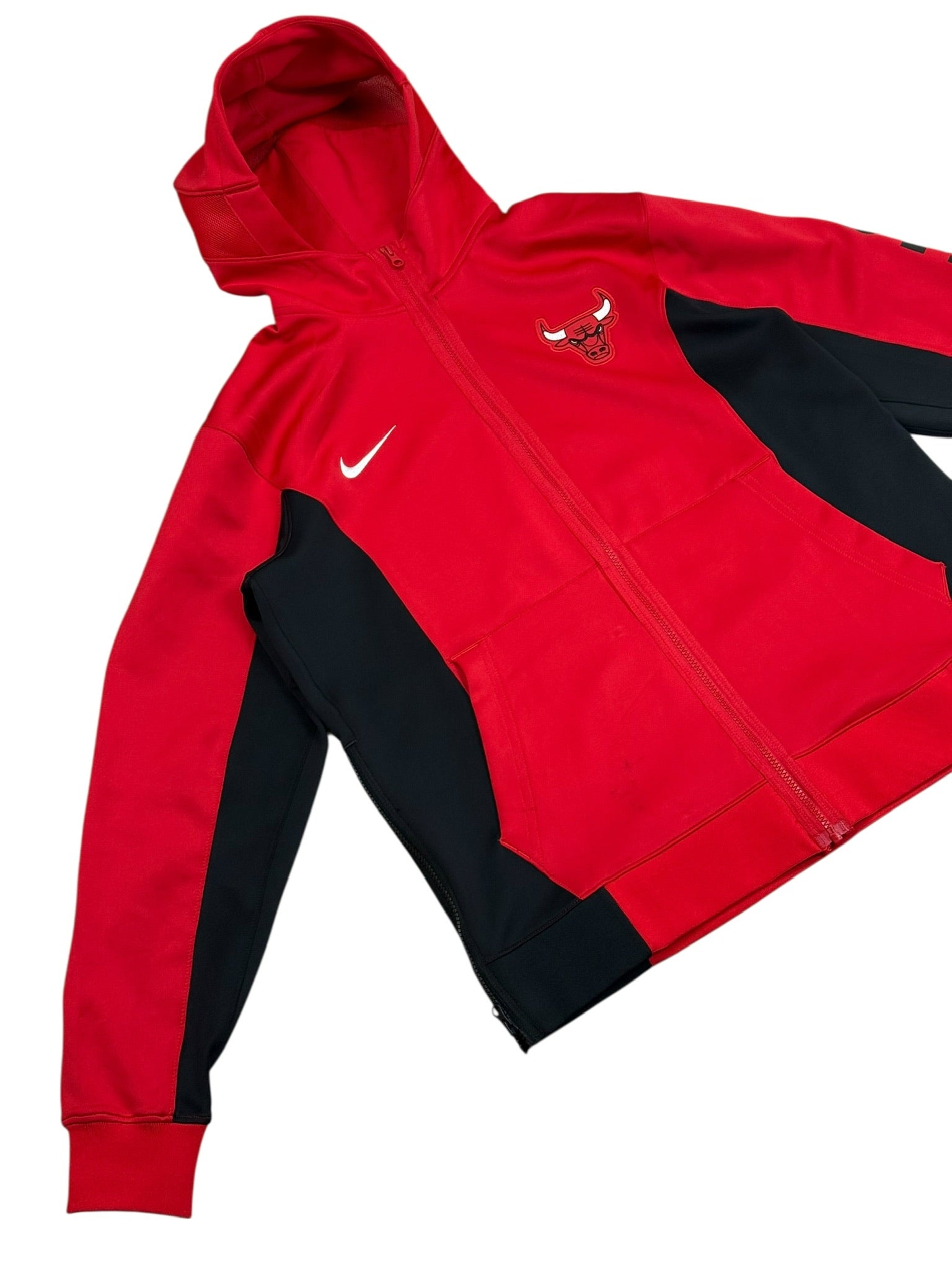 Nike Chicago Bulls 2023/2024 Showtime Hoodie Red Size L