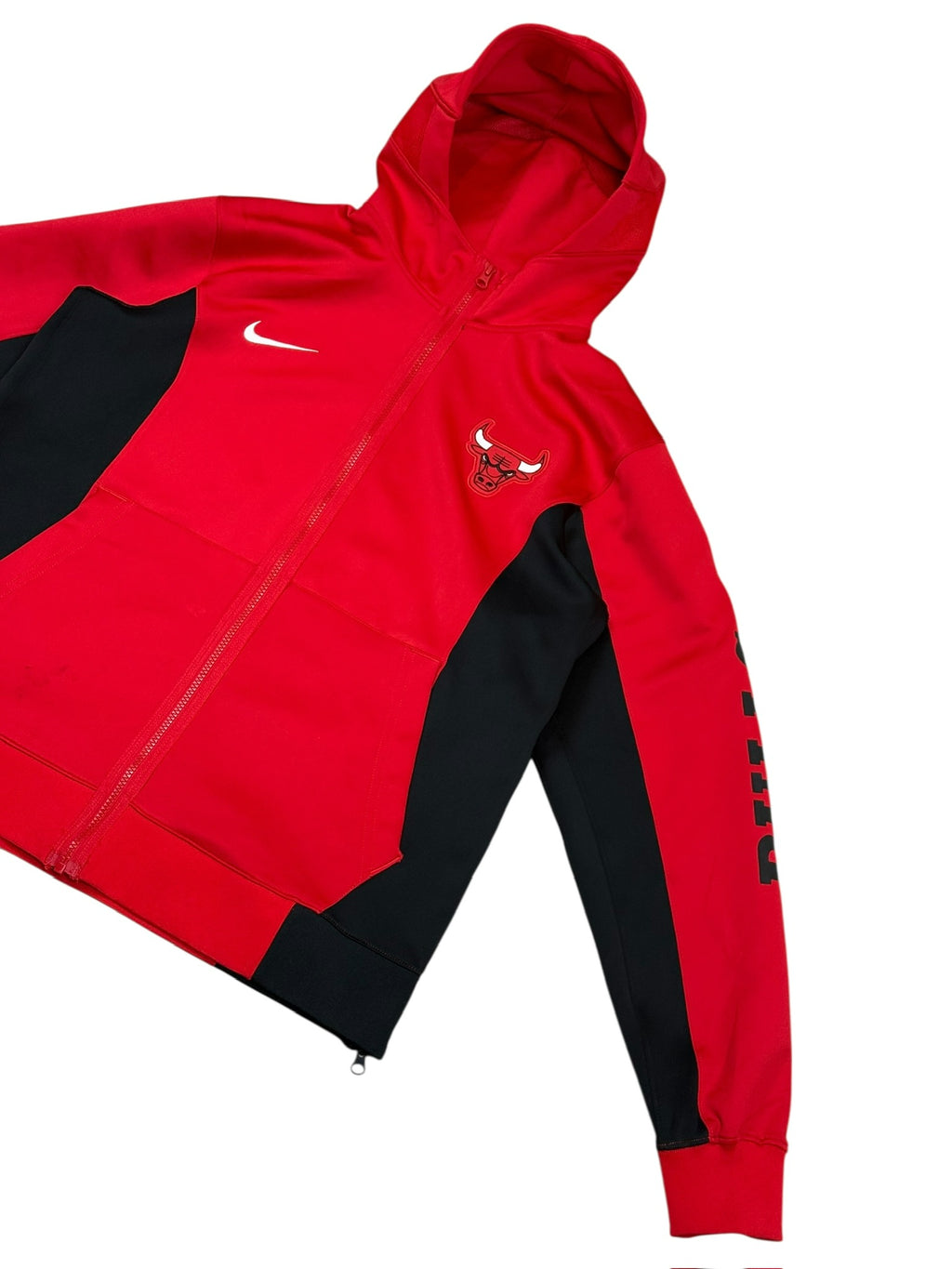 Nike Chicago Bulls 2023/2024 Showtime Hoodie Red Size L