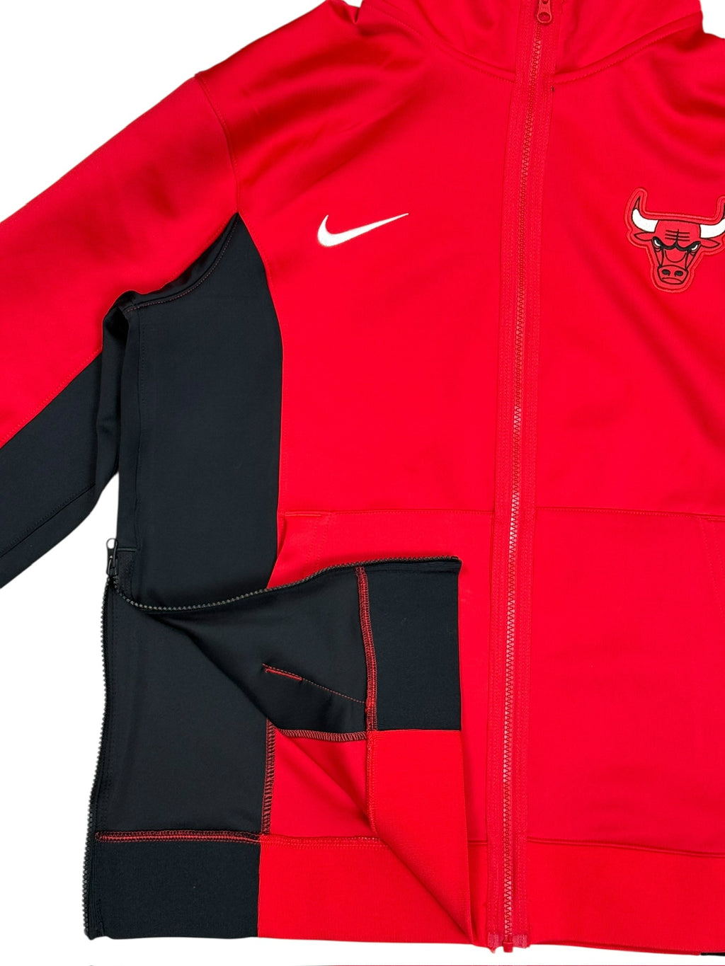 Nike Chicago Bulls 2023/2024 Showtime Hoodie Red Size L