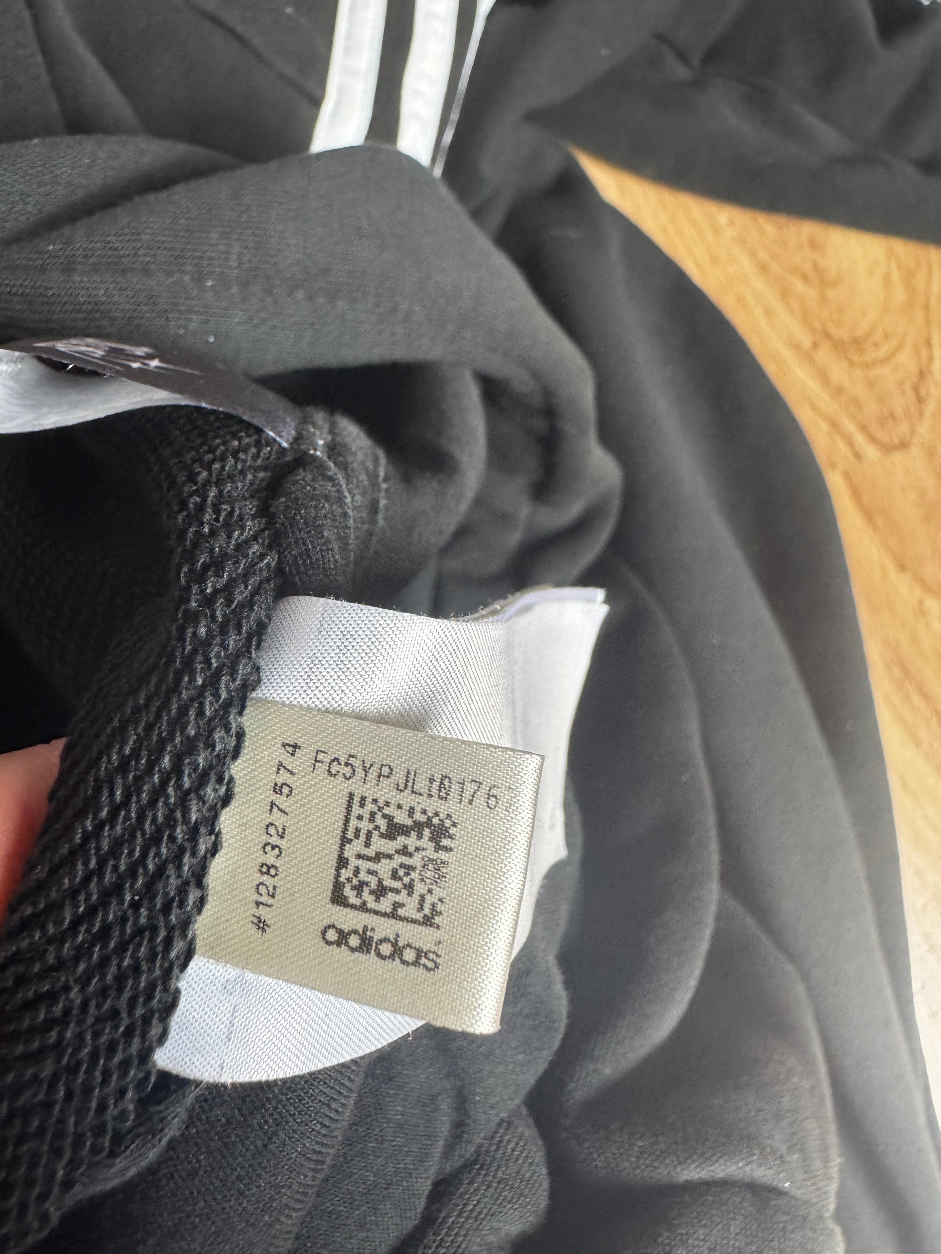 Adidas Custom "Zen Flow" Hoodie – Ręcznie Malowana – XL