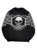 Avant Garde Vigoz Y2k Skull Sweater Men's Sweater Size XL
