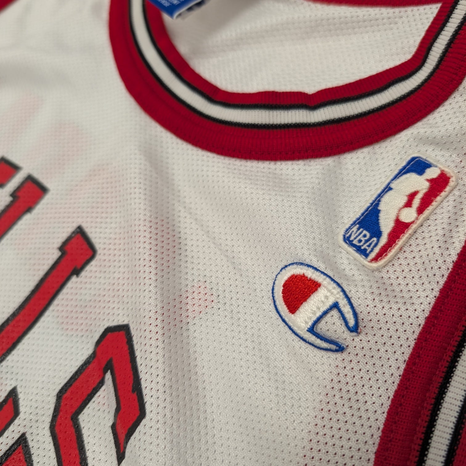 90s Michael Jordan Chicago Bulls Koszykarski Jersey Champion Home NBA