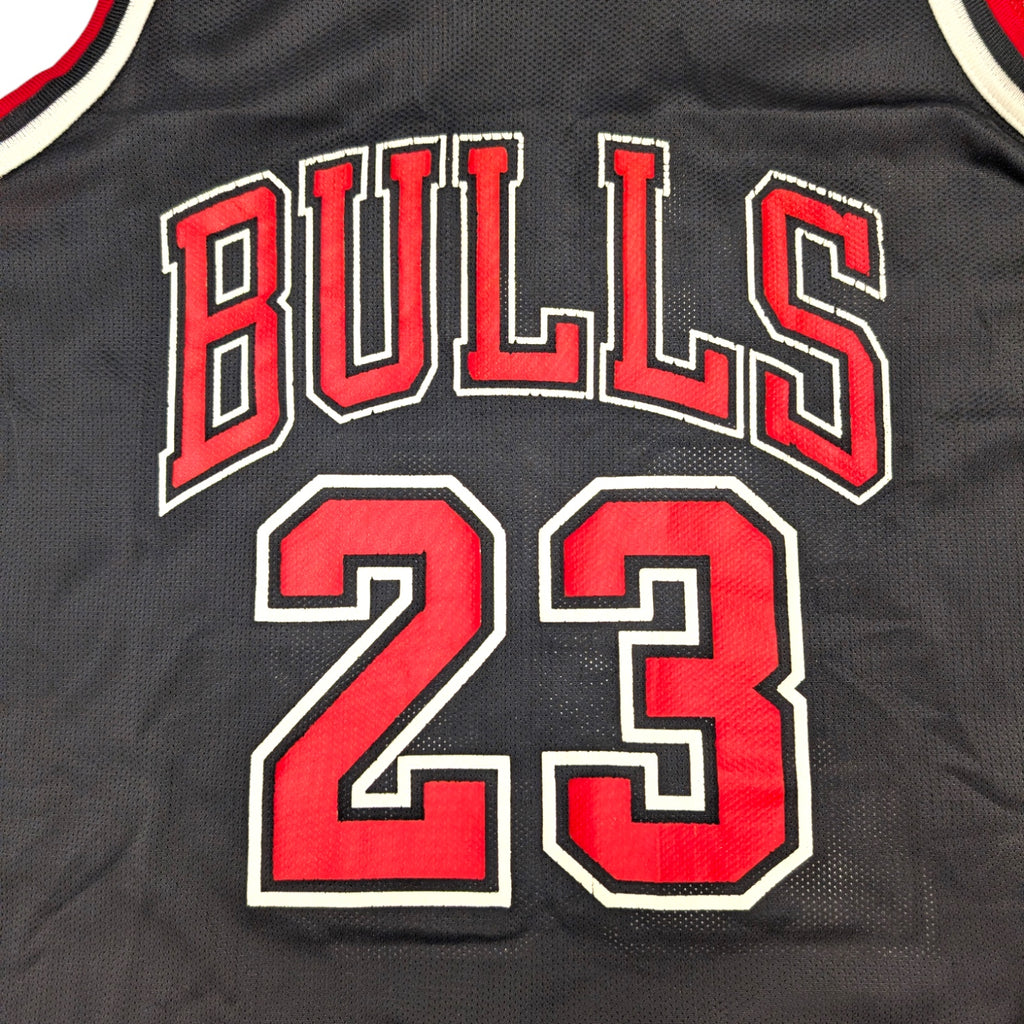 Michael Jordan 90s Basketball Jersey Away Black Koszykarska Koszulka NBA