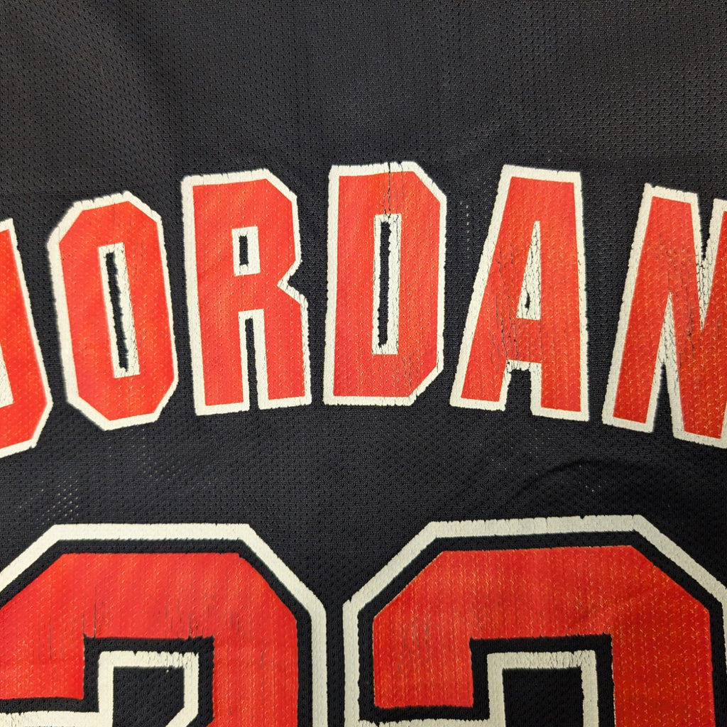 Michael Jordan 90s Basketball Jersey Away Black Koszykarska Koszulka NBA