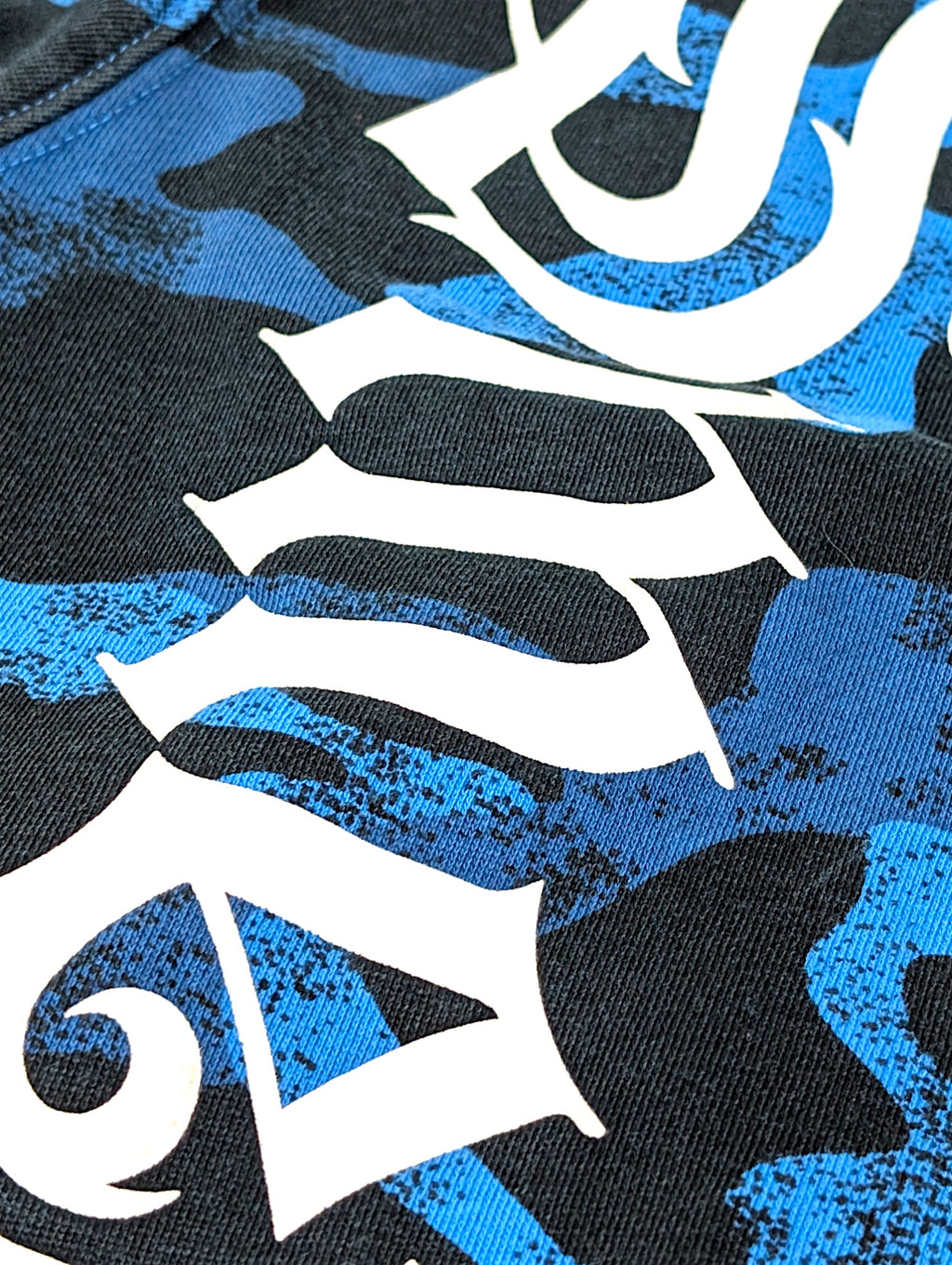 SMET by Christian Audigier Ed Hardy Style Bluza Camo Czaszki w kapturze y2k skull