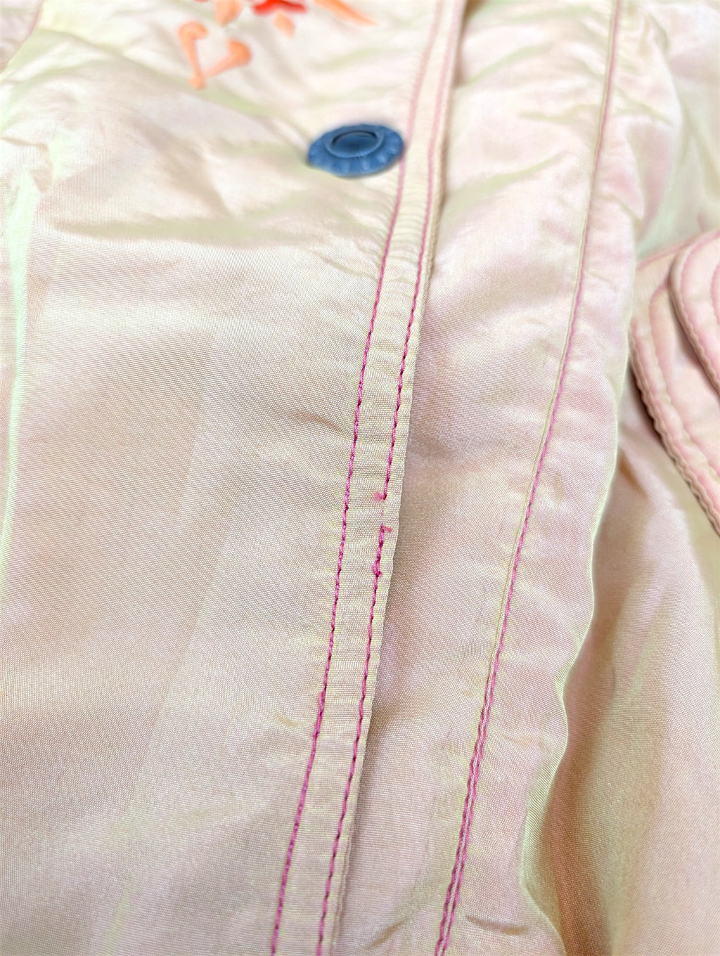 Vintage 90s Skii Puffer Jacket Kurtka Made in Italy Haft Słońca narciarska zimowa