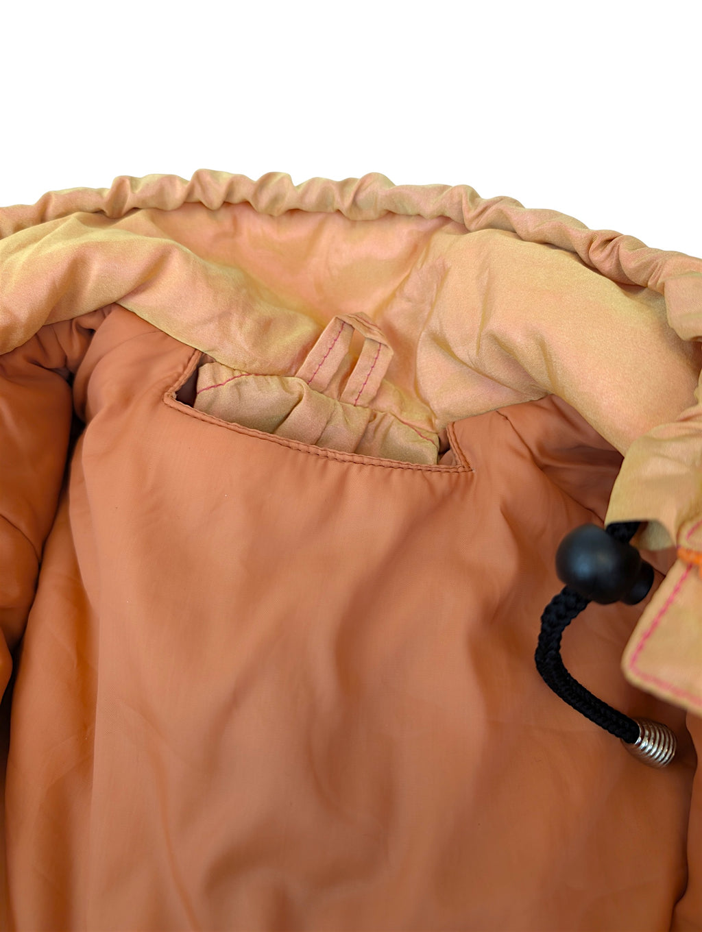 Vintage 90s Skii Puffer Jacket Kurtka Made in Italy Haft Słońca narciarska zimowa