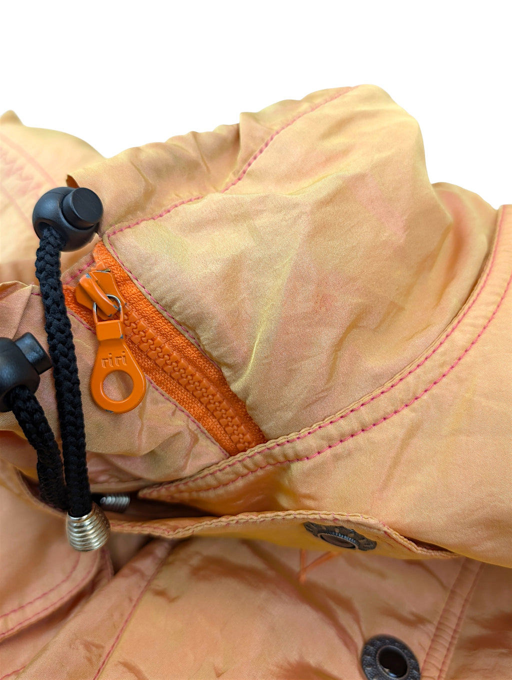 Vintage 90s Skii Puffer Jacket Kurtka Made in Italy Haft Słońca narciarska zimowa